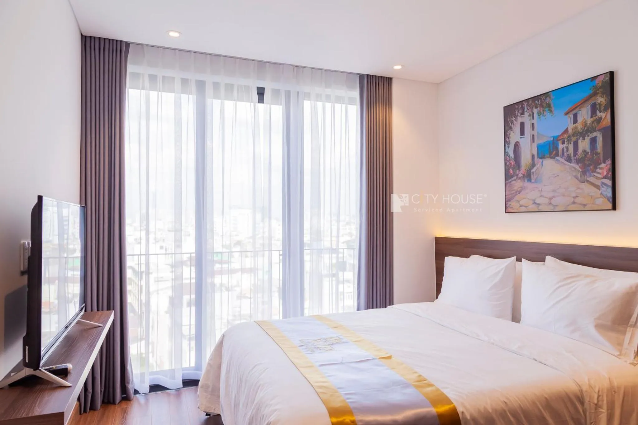 Bed in CityHouse - Kim Nguyên