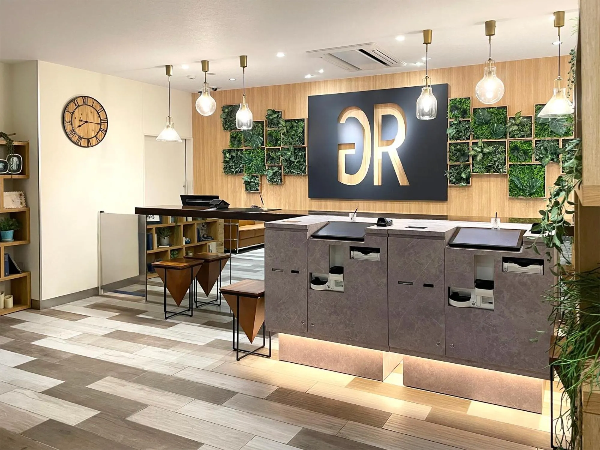 Lobby or reception in Green Rich Hotel Miyazaki Tachibandori 2 (Artificial hot spring Futamata Yunohana)