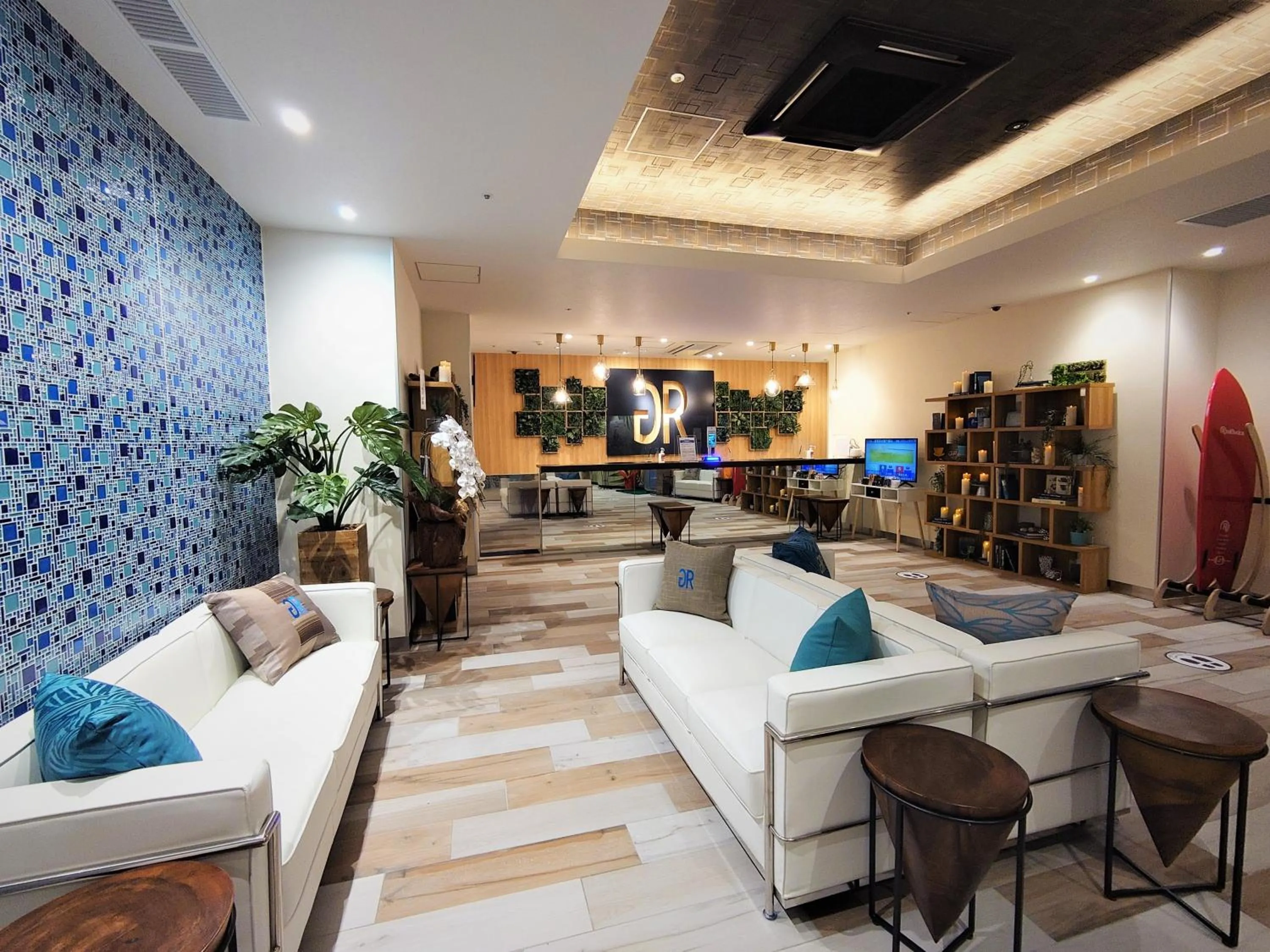 Lobby or reception in Green Rich Hotel Miyazaki Tachibandori 2 (Artificial hot spring Futamata Yunohana)