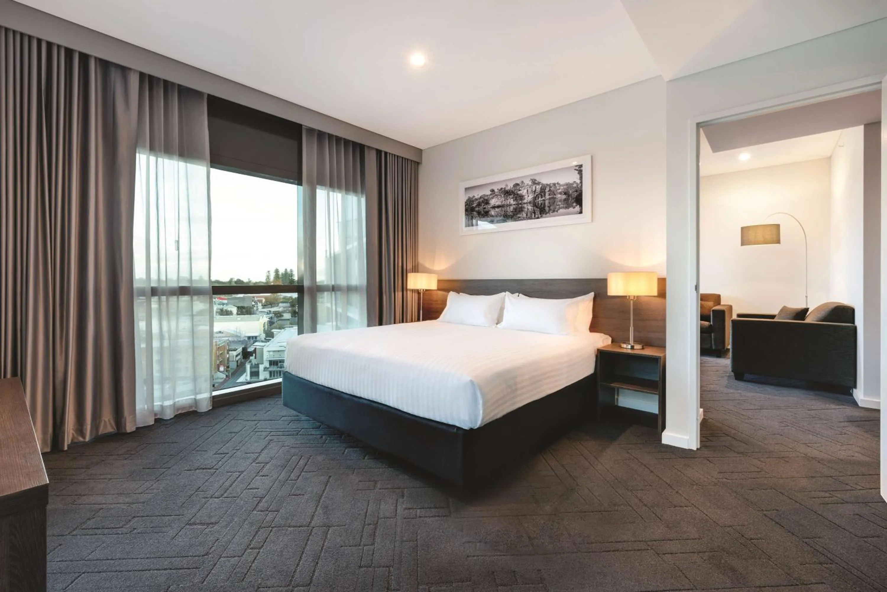 Bedroom, Bed in Vibe Hotel Subiaco Perth