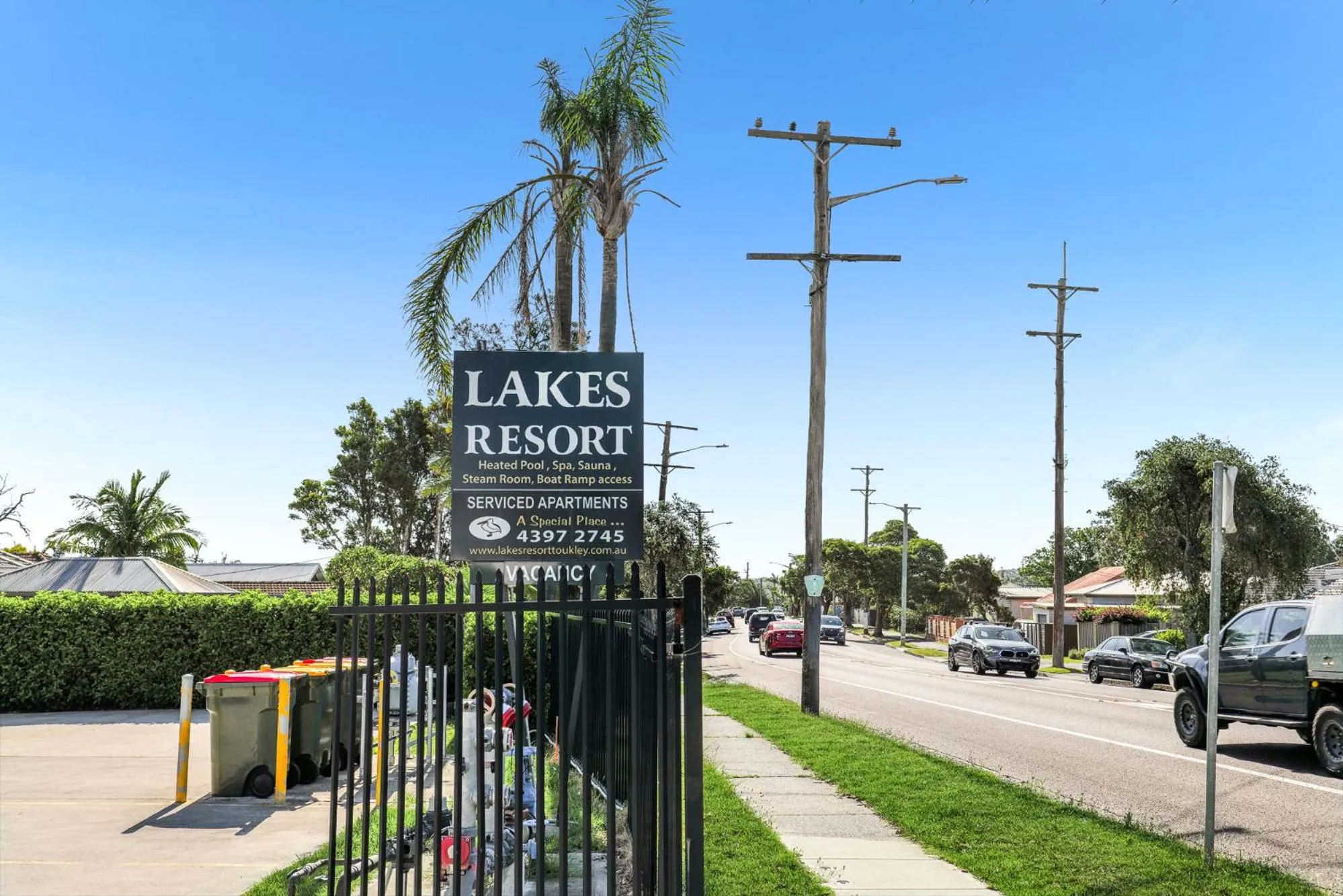 Street view in Lakes Resort Toukley