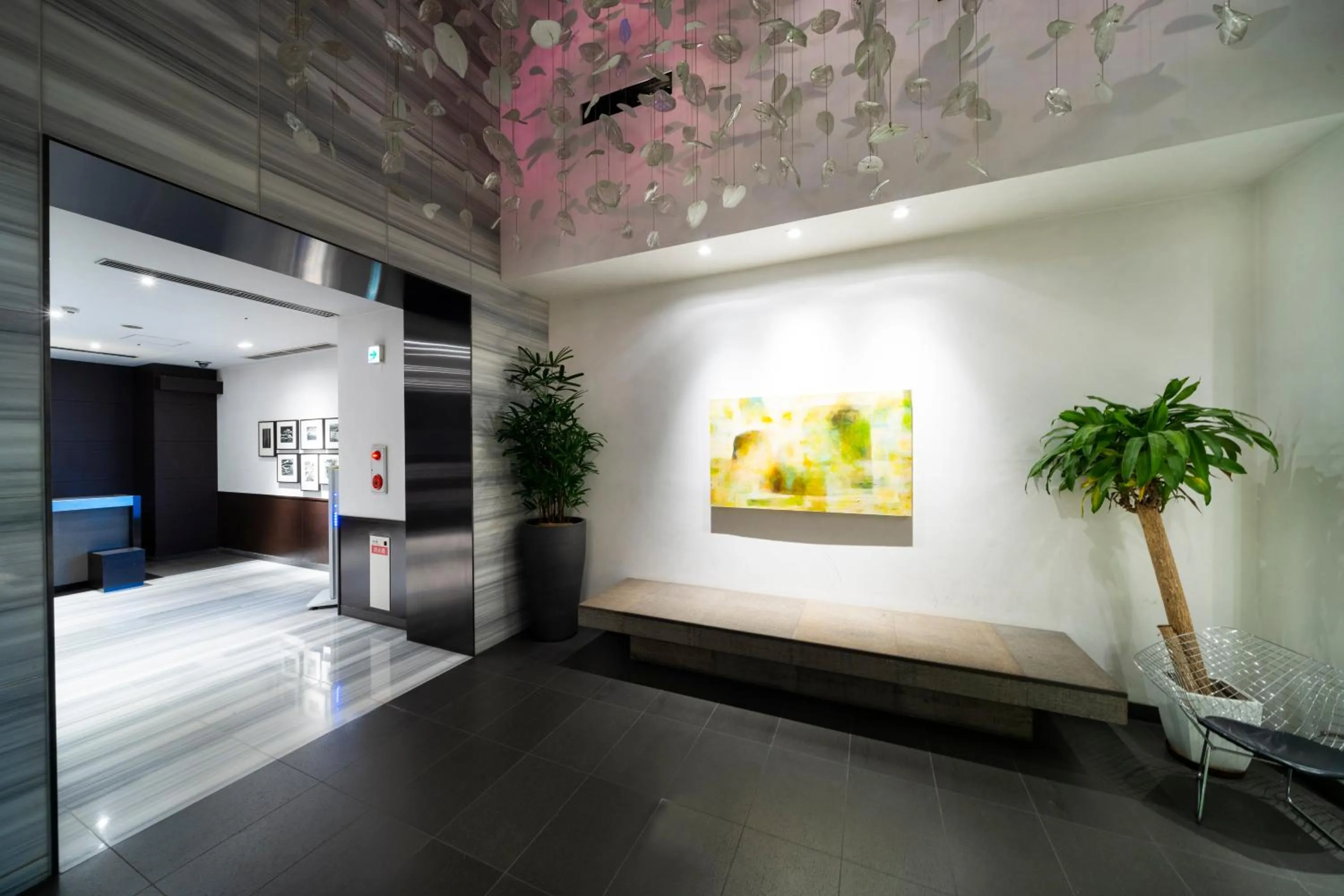 Lobby or reception in KOKO HOTEL Fukuoka Tenjin