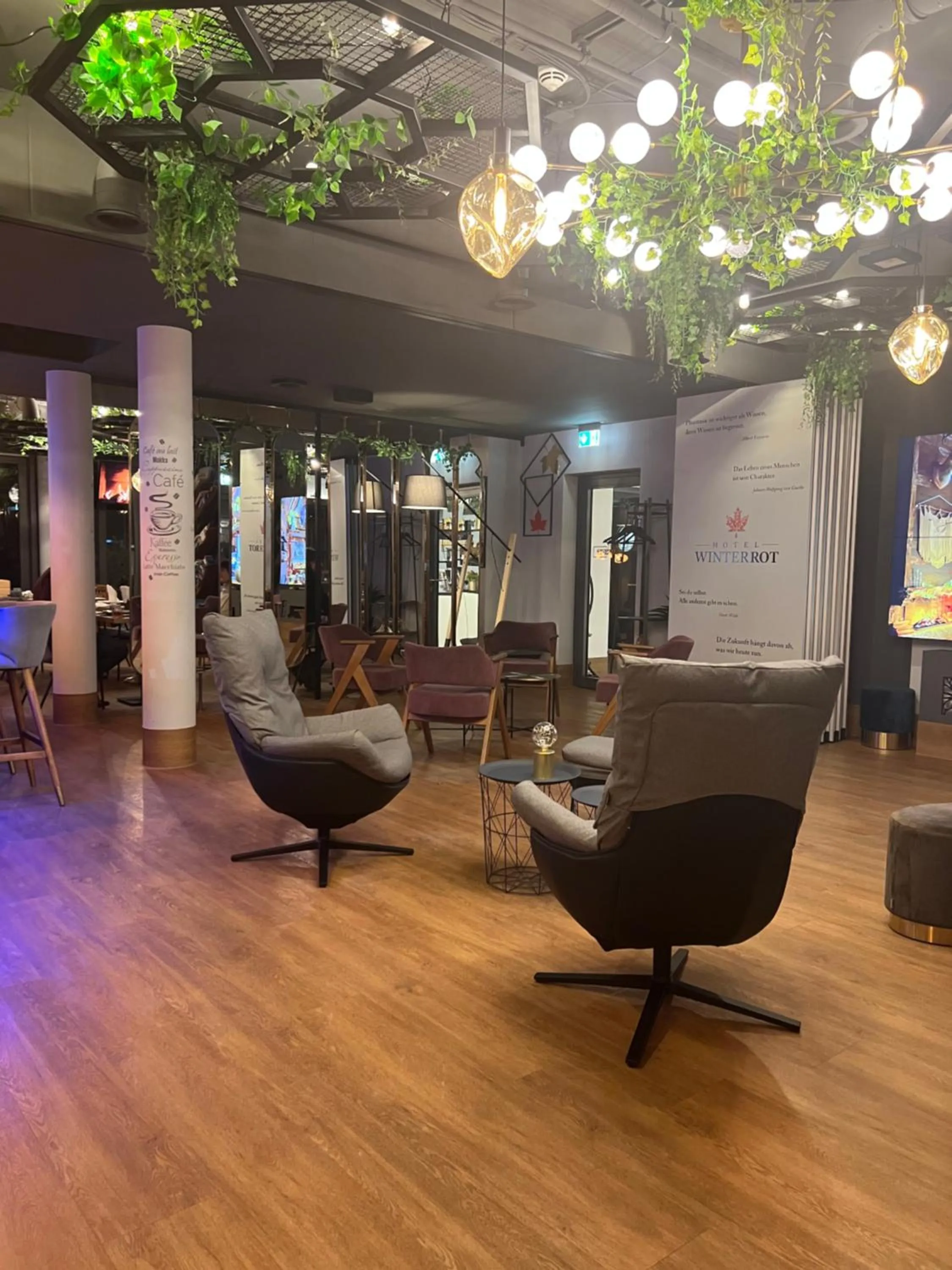 Seating area in Design Hotel Winterrot