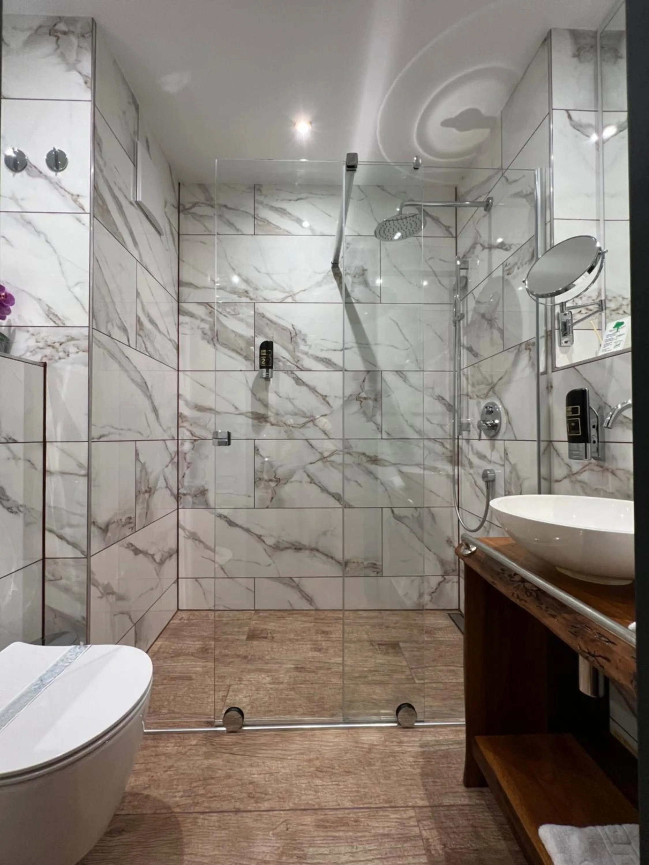 Shower in Design Hotel Winterrot