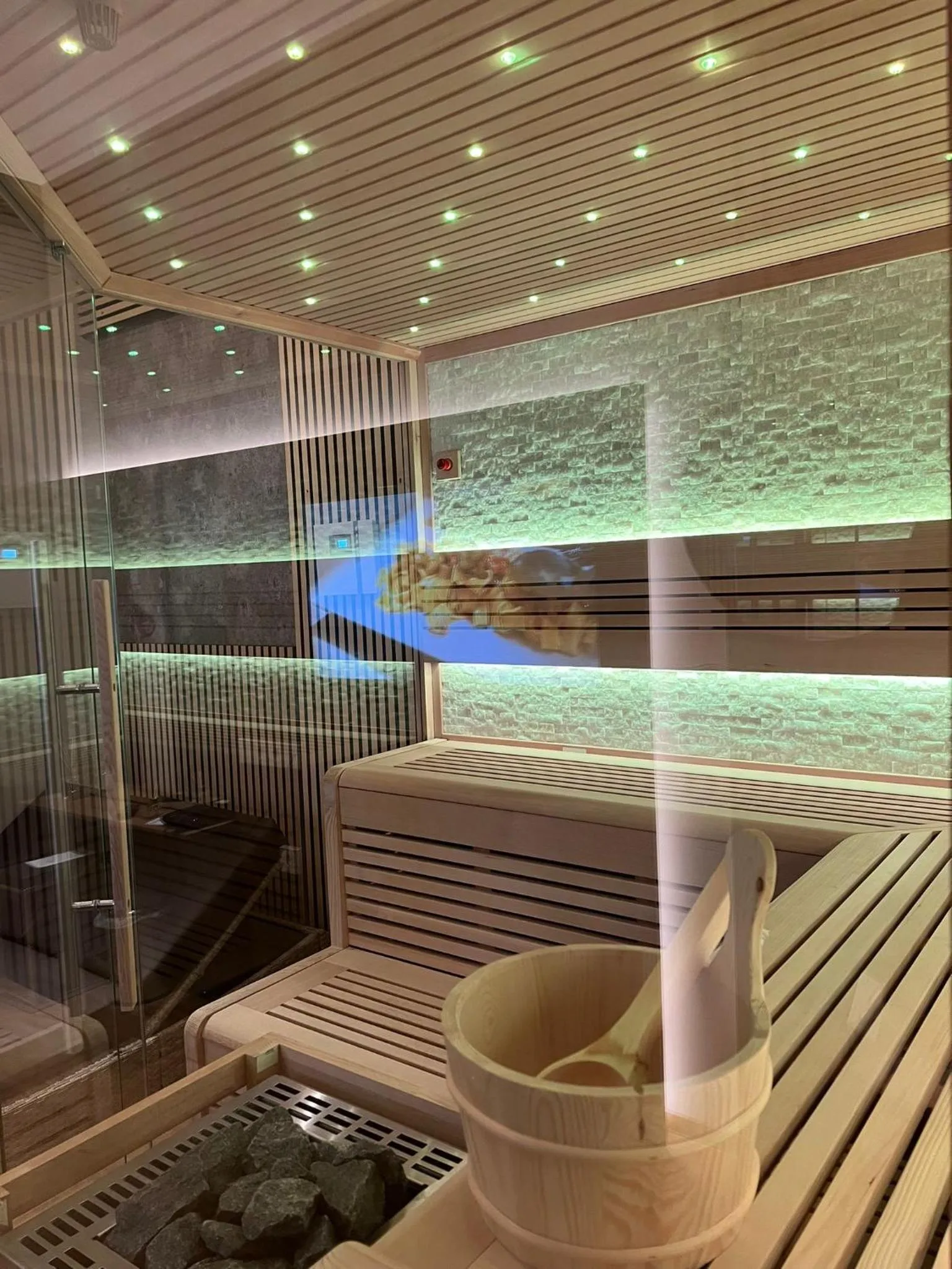 Sauna in Design Hotel Winterrot