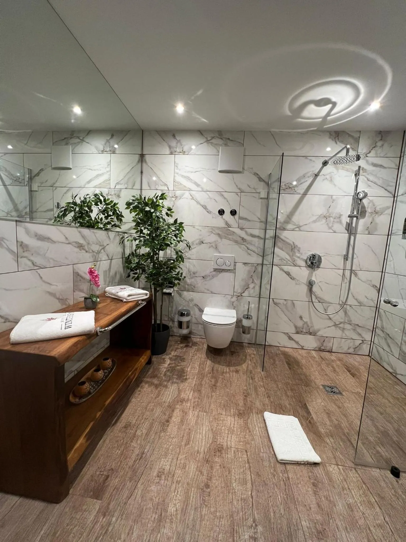 Shower in Design Hotel Winterrot