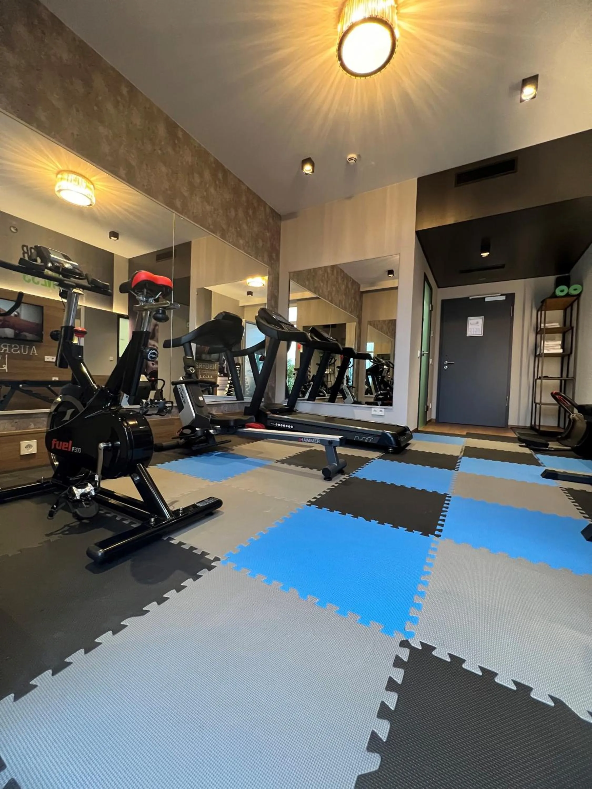 Fitness centre/facilities in Design Hotel Winterrot