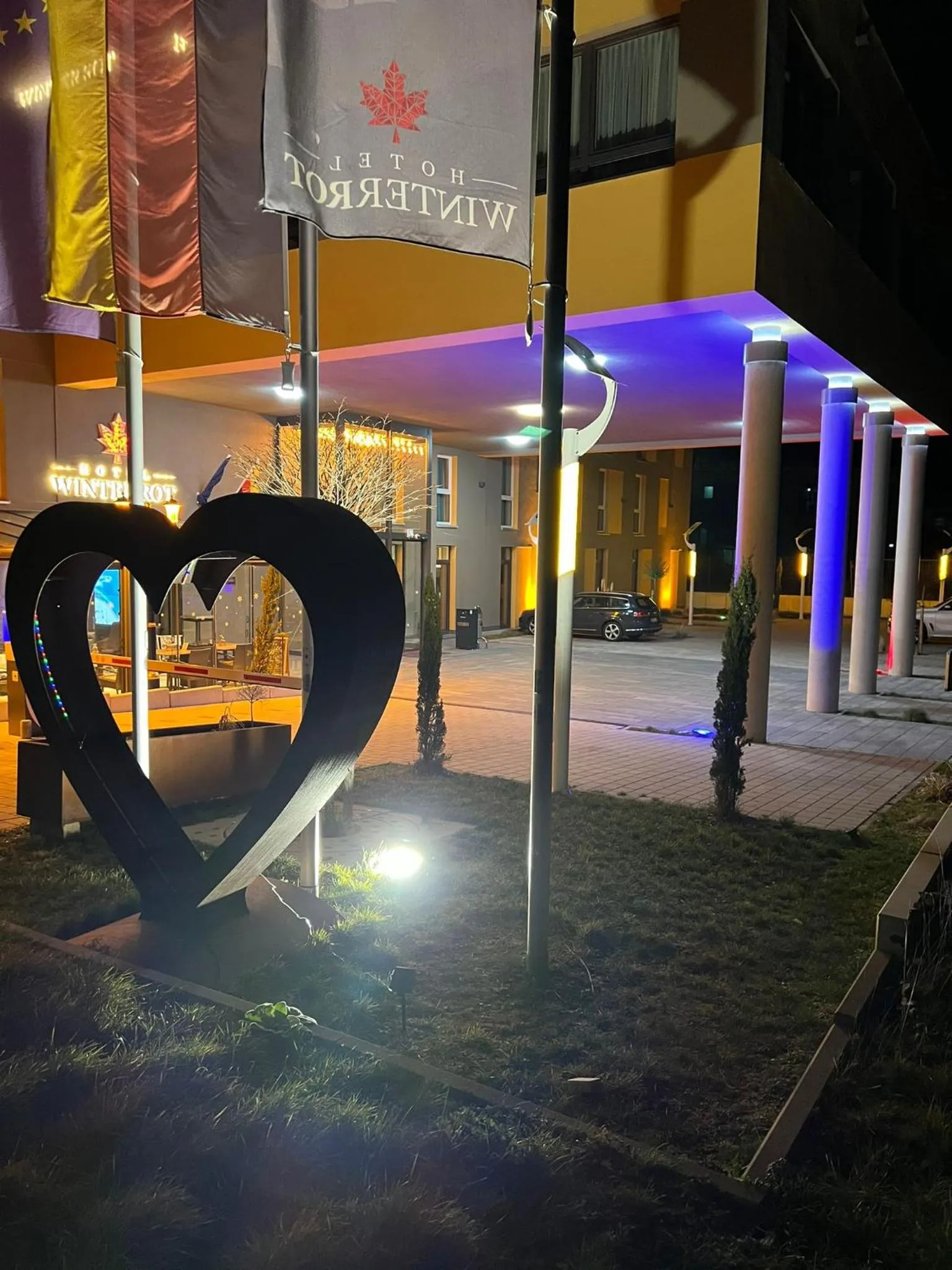 Night in Design Hotel Winterrot