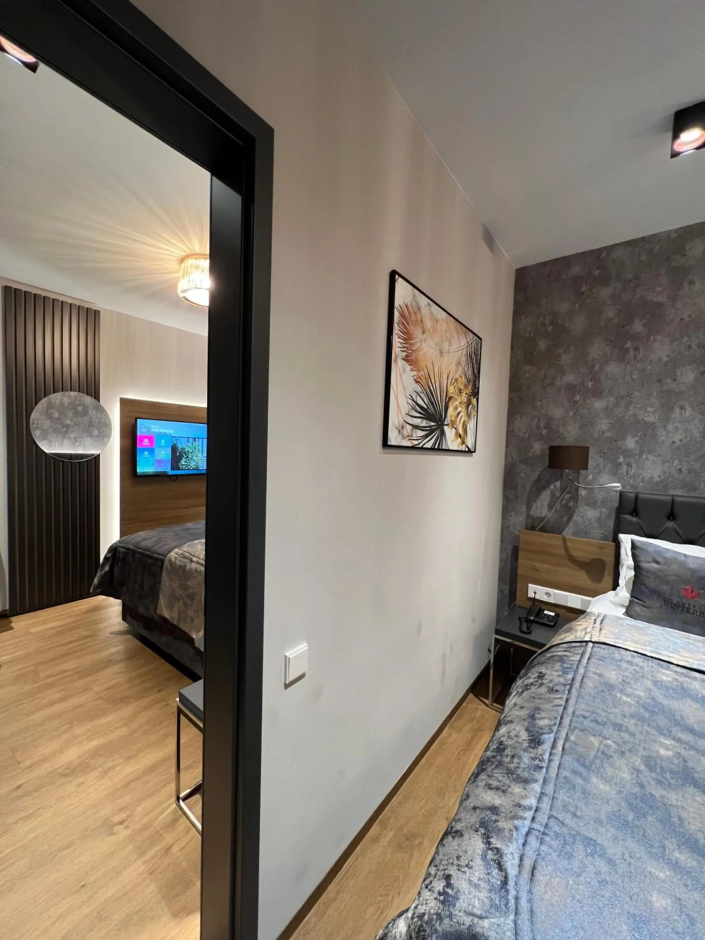 Bed in Design Hotel Winterrot