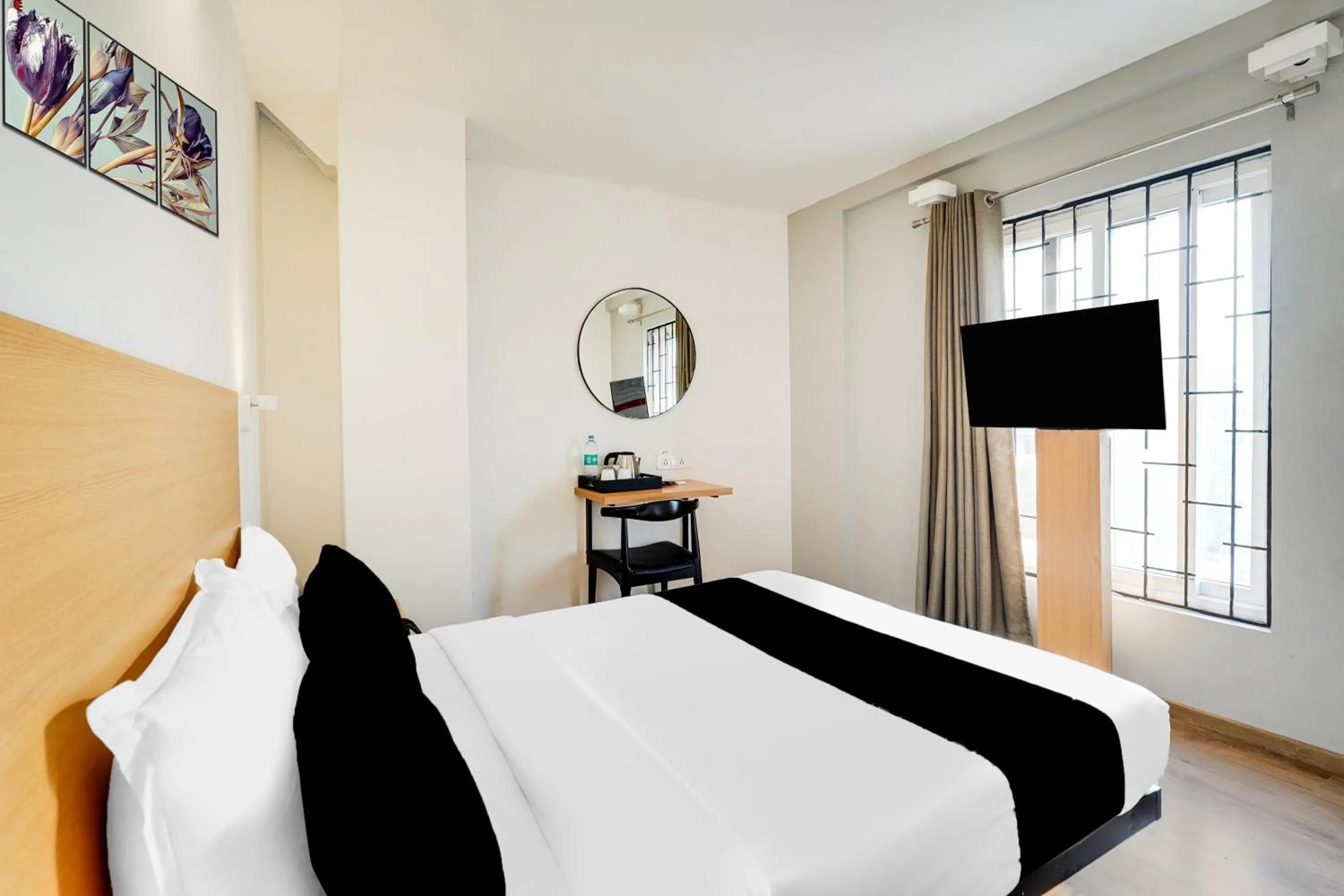 Bedroom, Bed in Super Townhouse BTM Layout Near Madiwala Lake Formerly Q Rooms