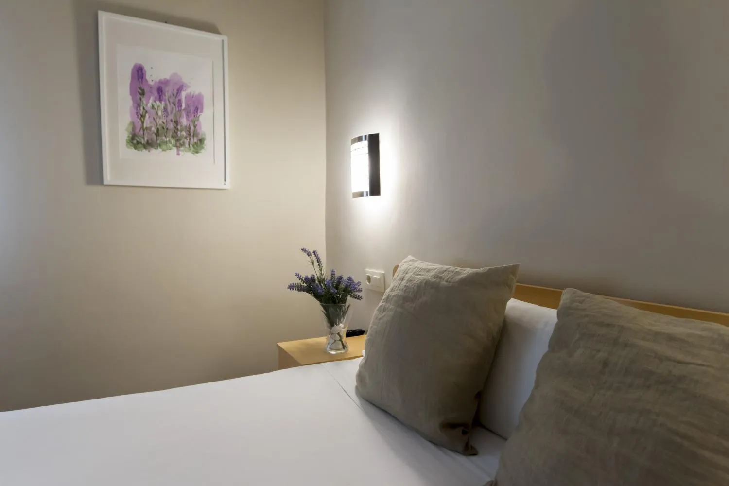 Decorative detail, Bed in Vettonia Hotel