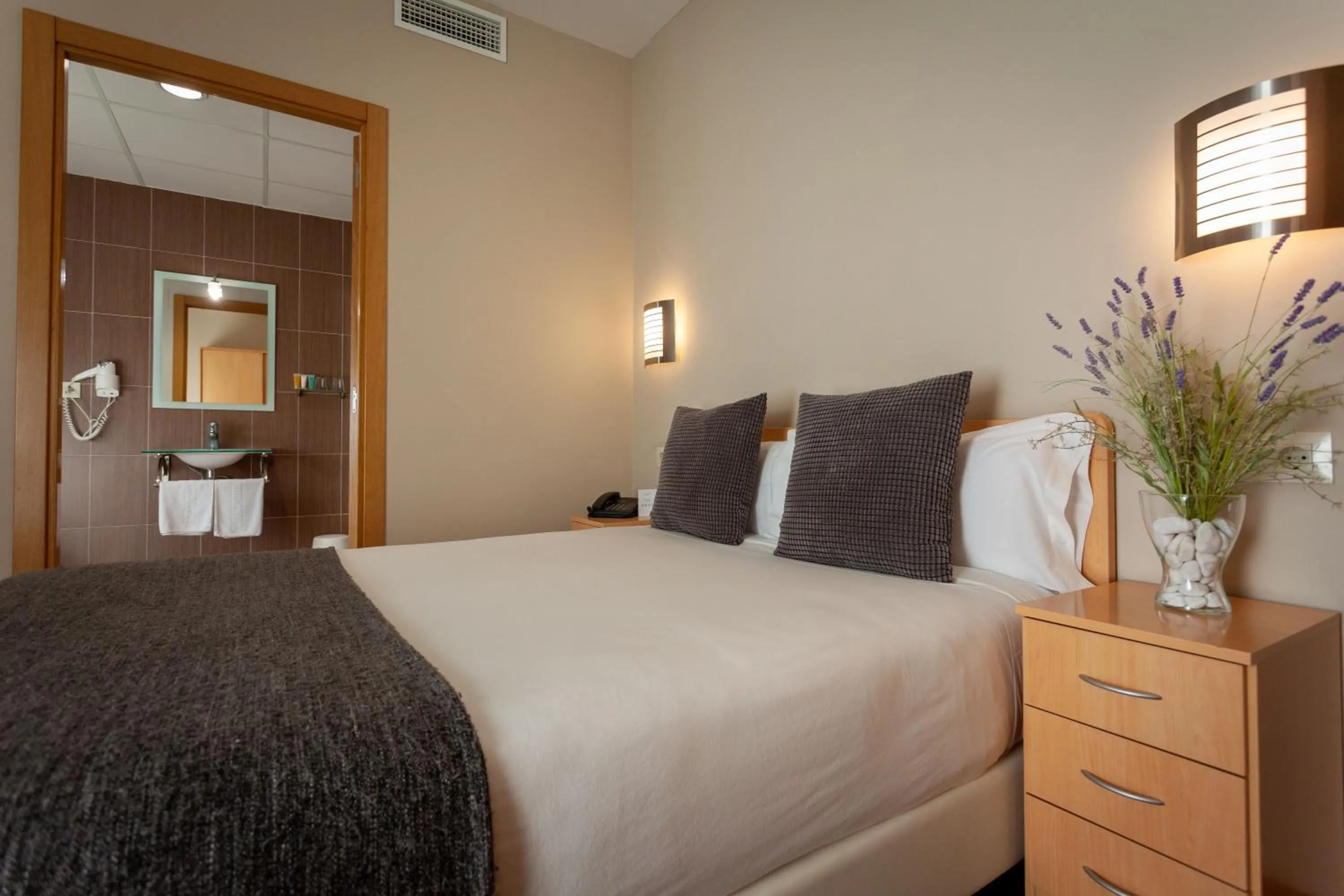 Decorative detail, Bed in Vettonia Hotel