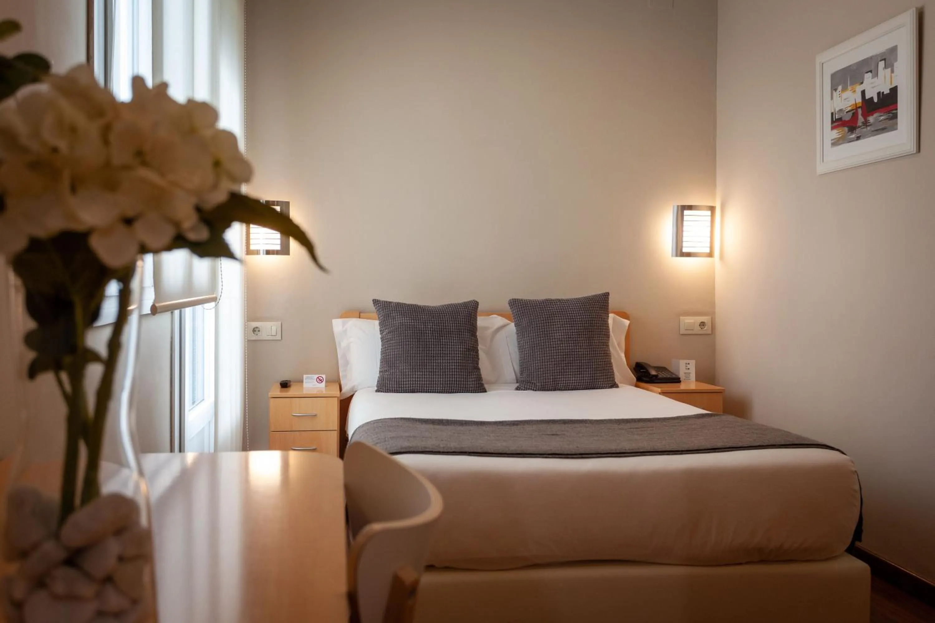 Decorative detail, Bed in Vettonia Hotel