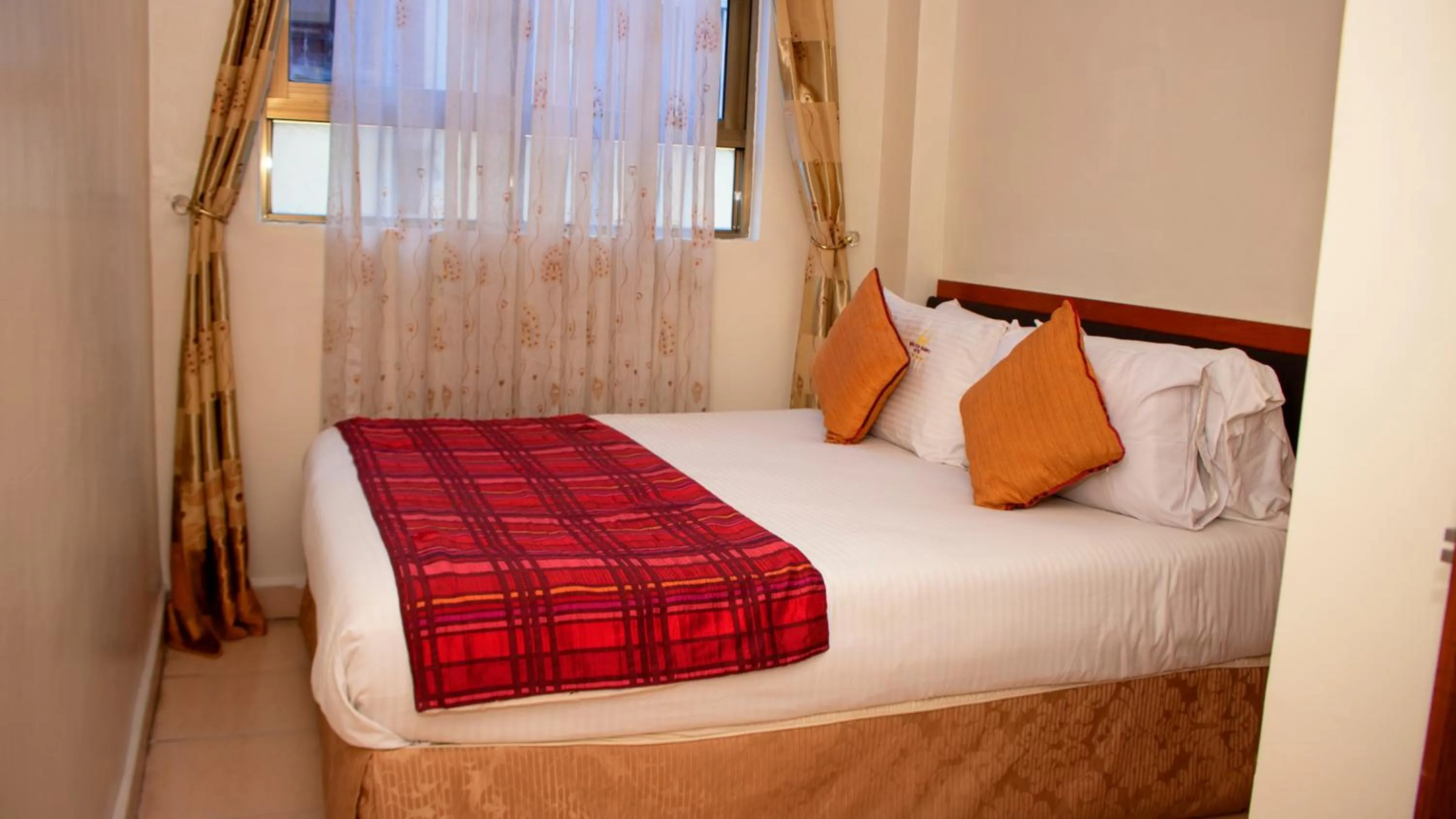 Bed in Sheratton Regency Hotel Nairobi
