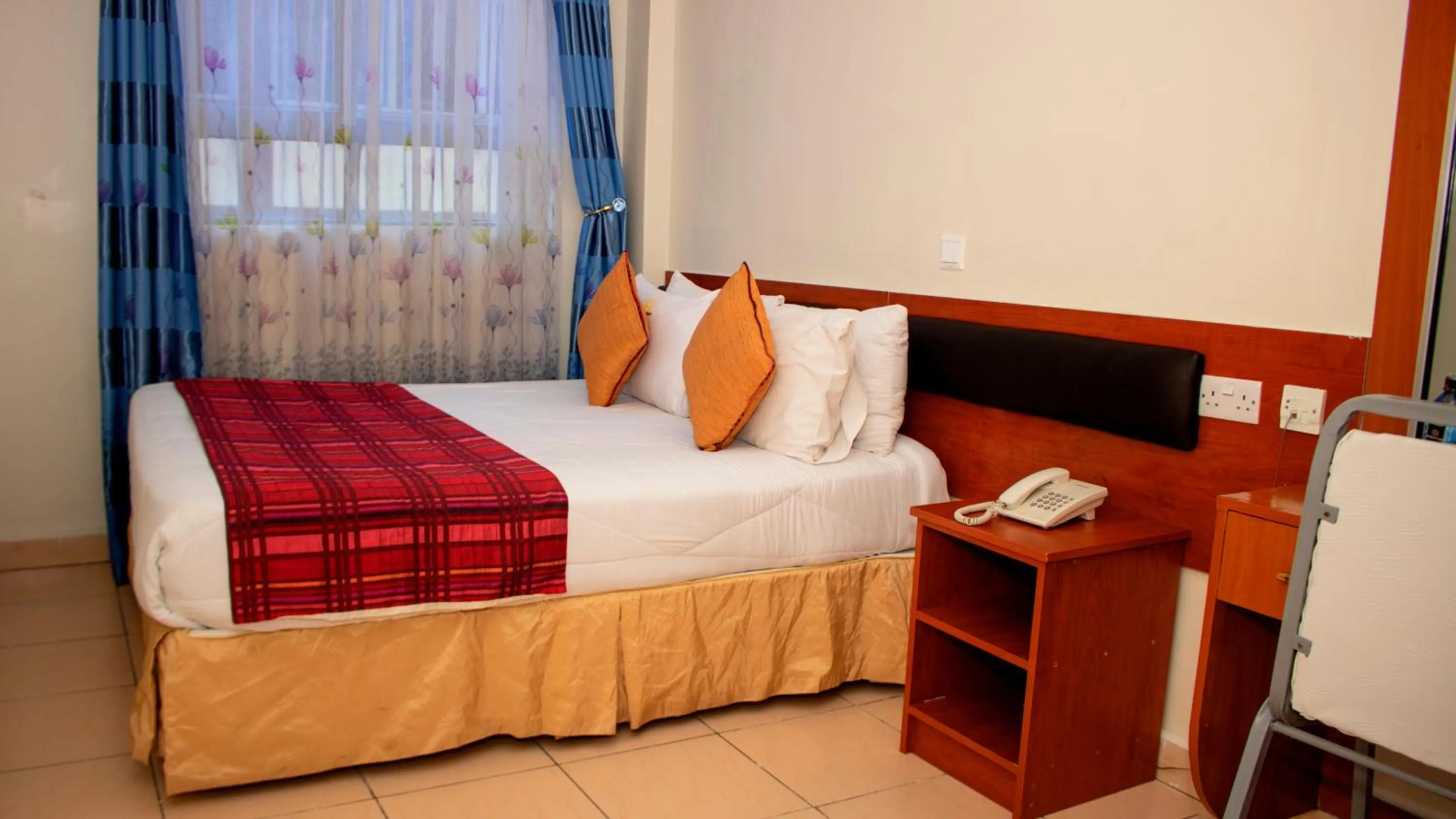 Bed in Sheratton Regency Hotel Nairobi