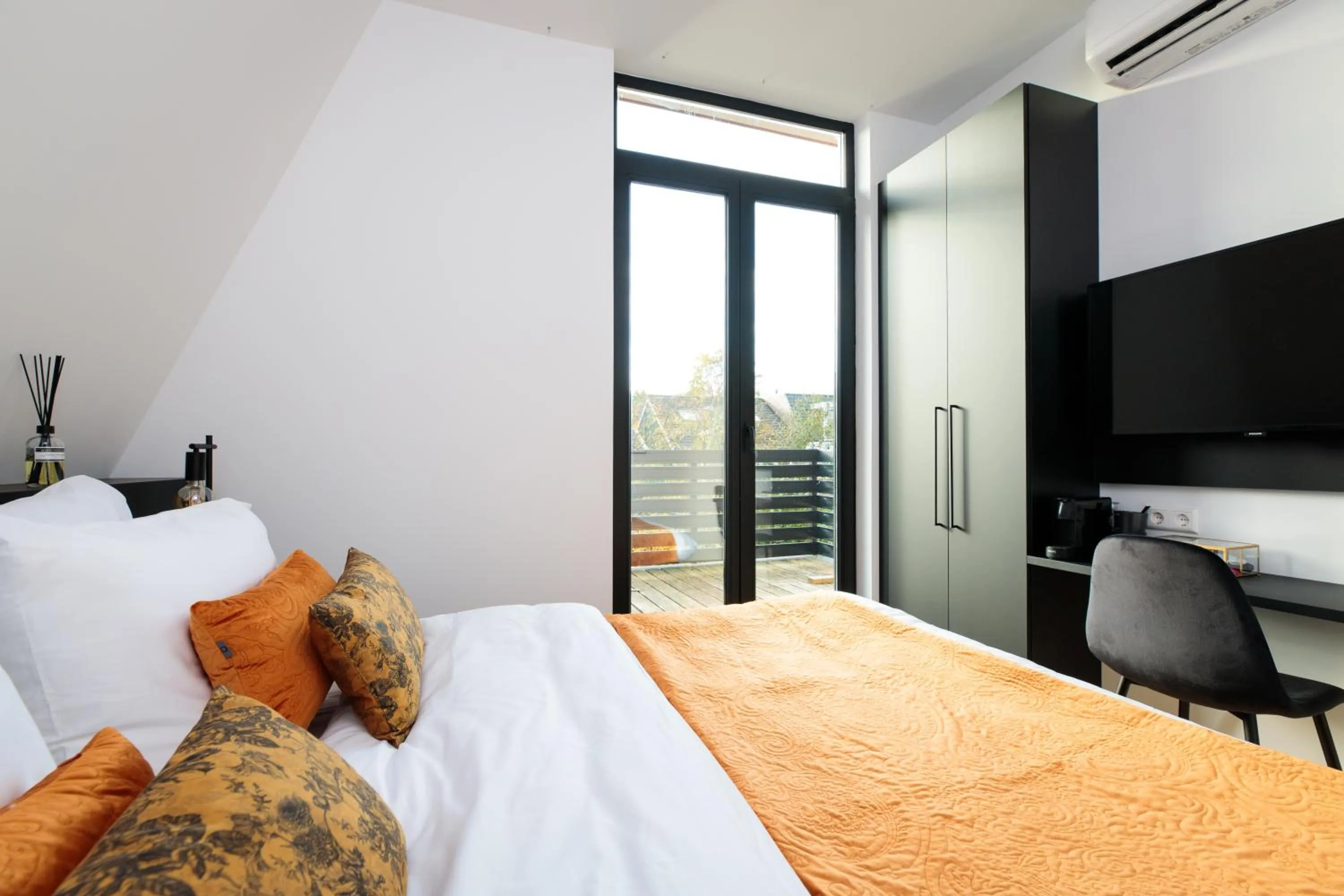 Bed in Boutique Hotel 43 Zaandam-Amsterdam