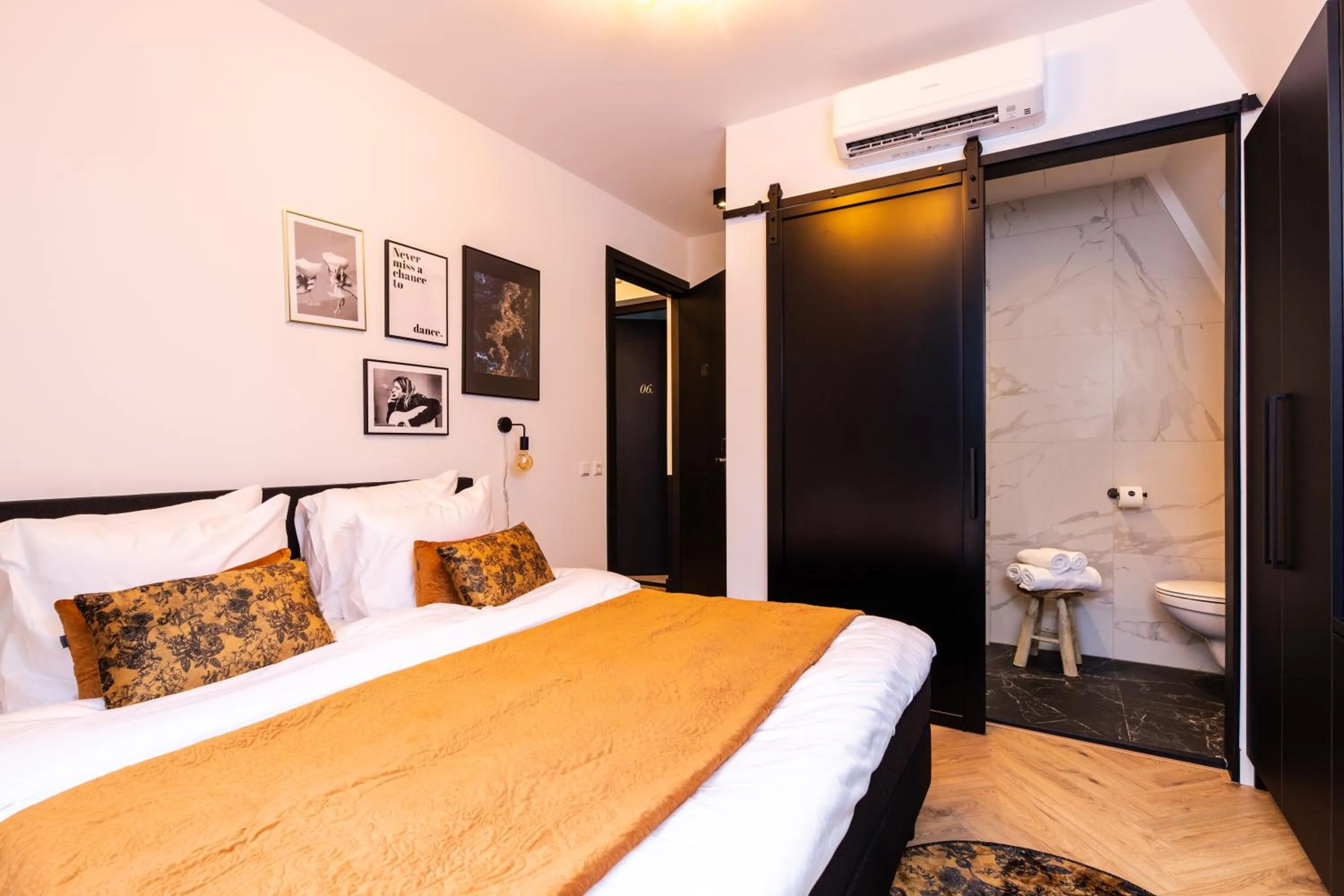 Bedroom, Bed in Boutique Hotel 43 Zaandam-Amsterdam