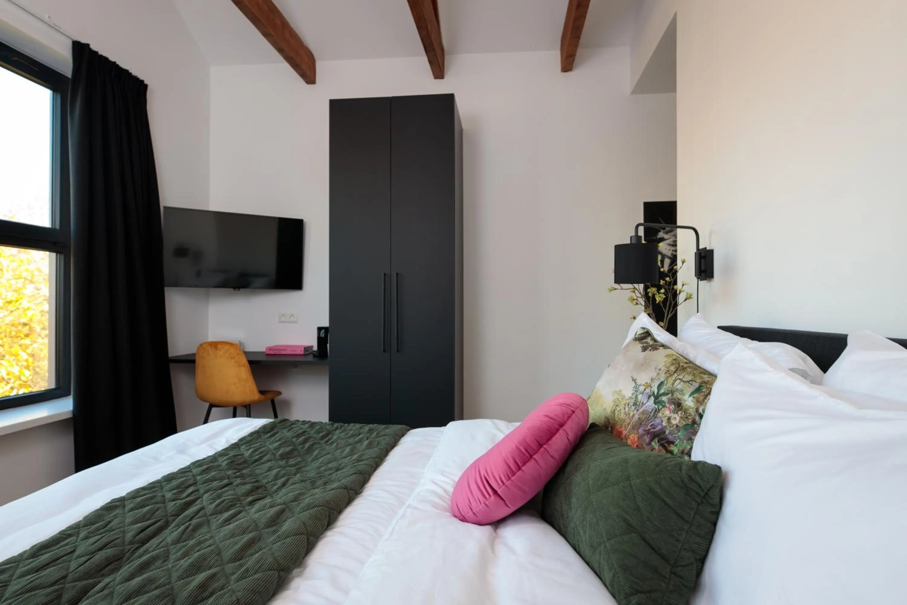 Bedroom, Bed in Boutique Hotel 43 Zaandam-Amsterdam