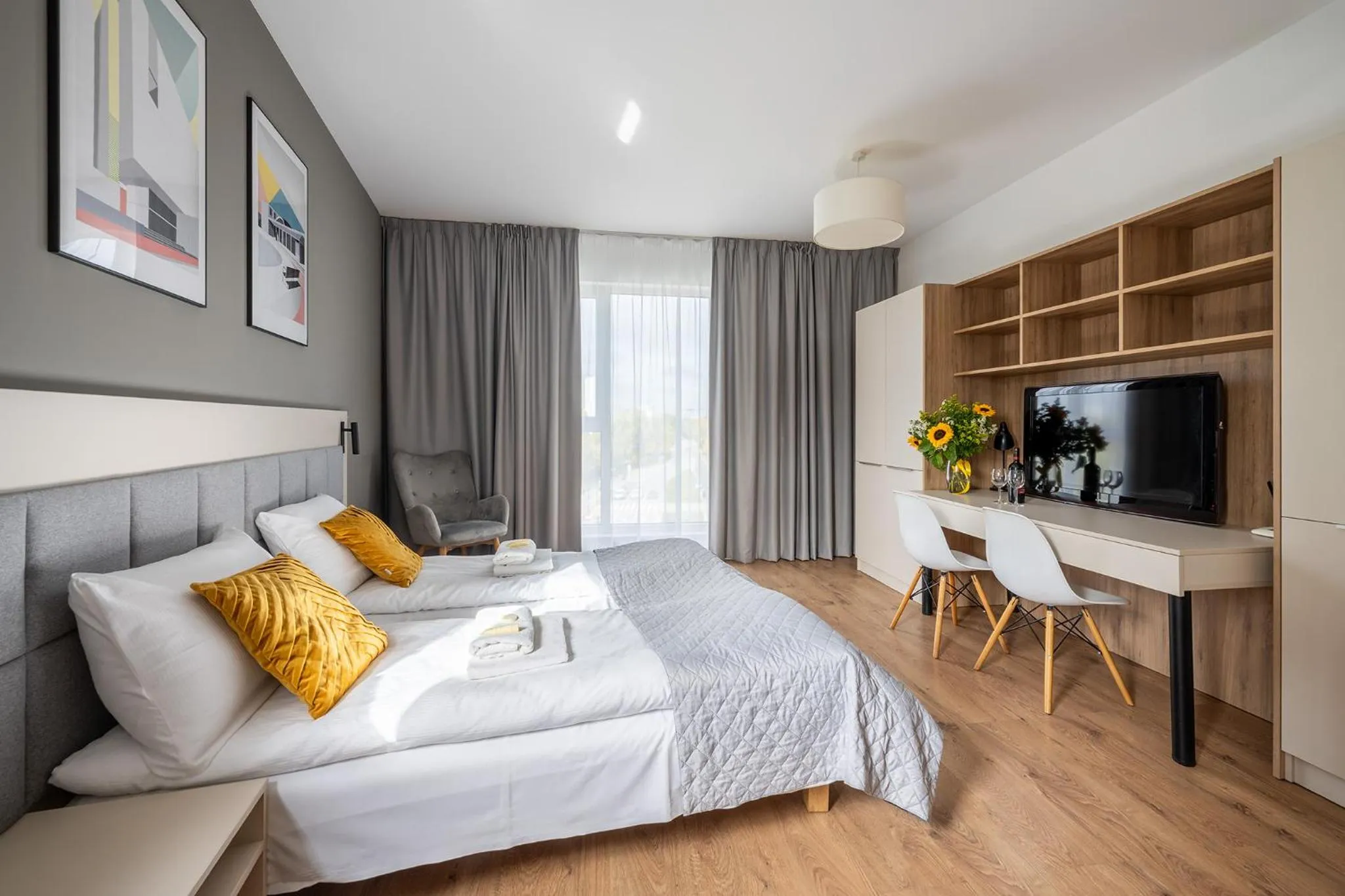 Bed in Aparthotel City Break Wolska