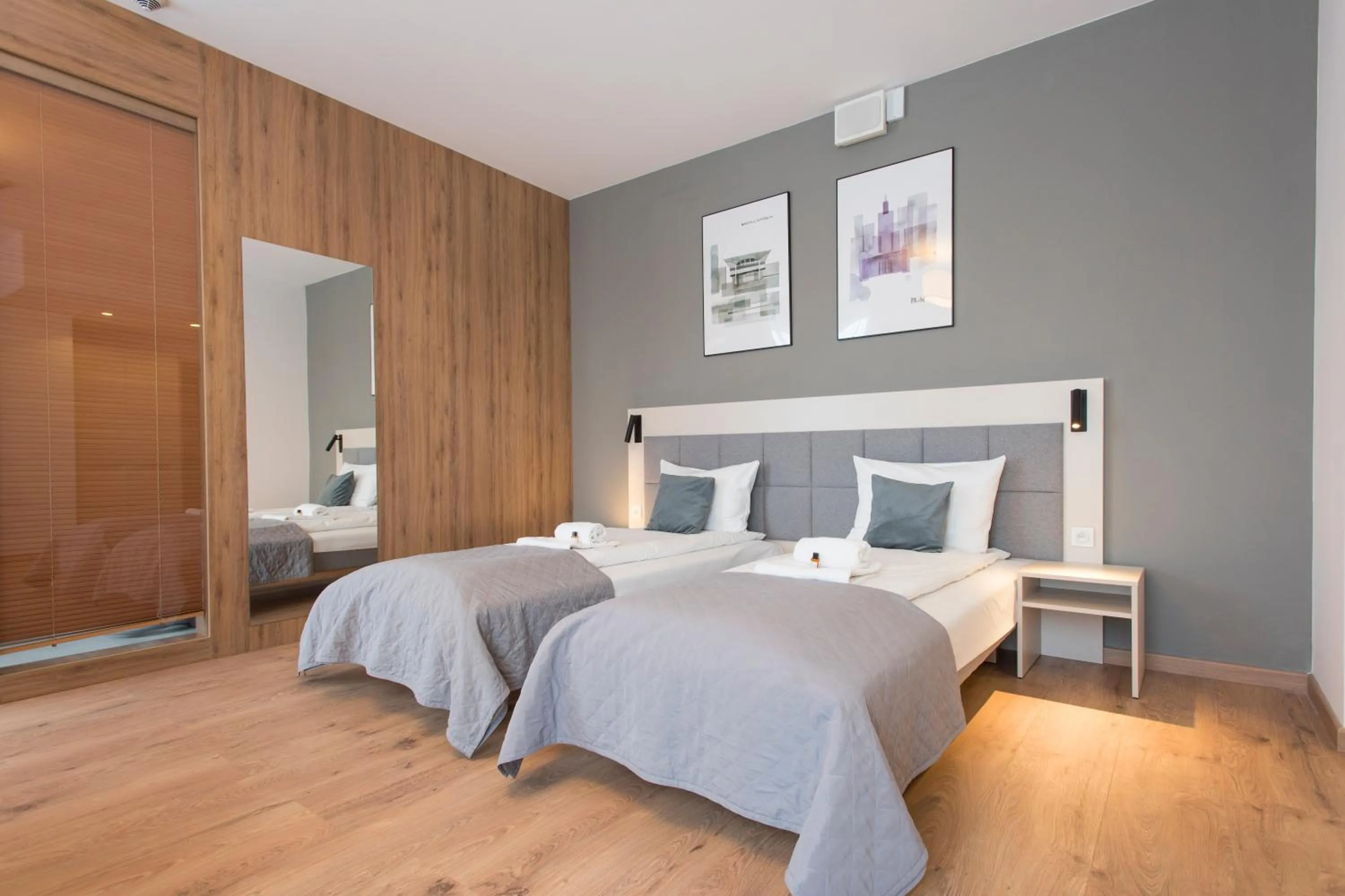 Bed in Aparthotel City Break Wolska