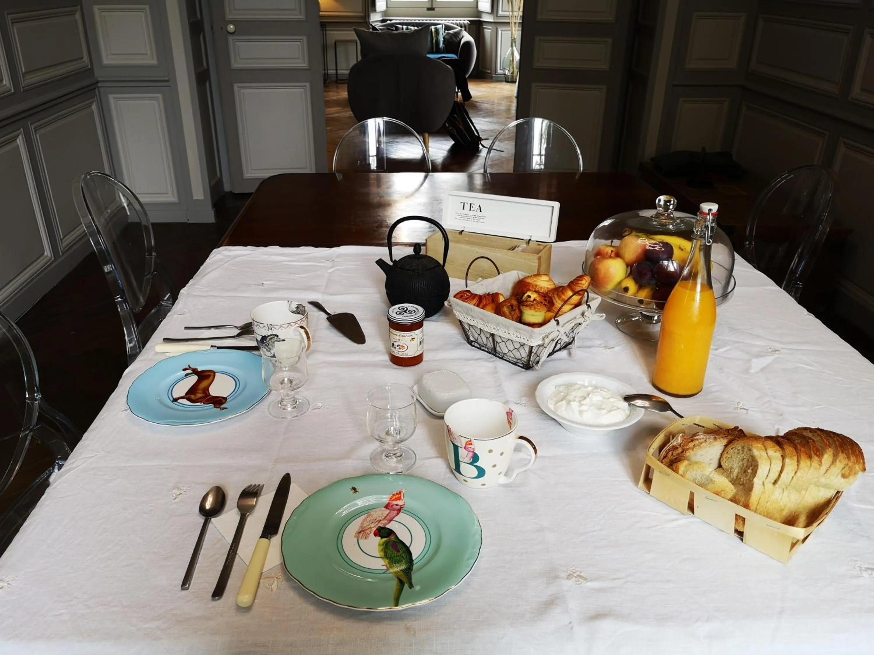 Breakfast in Domaine des Longrais