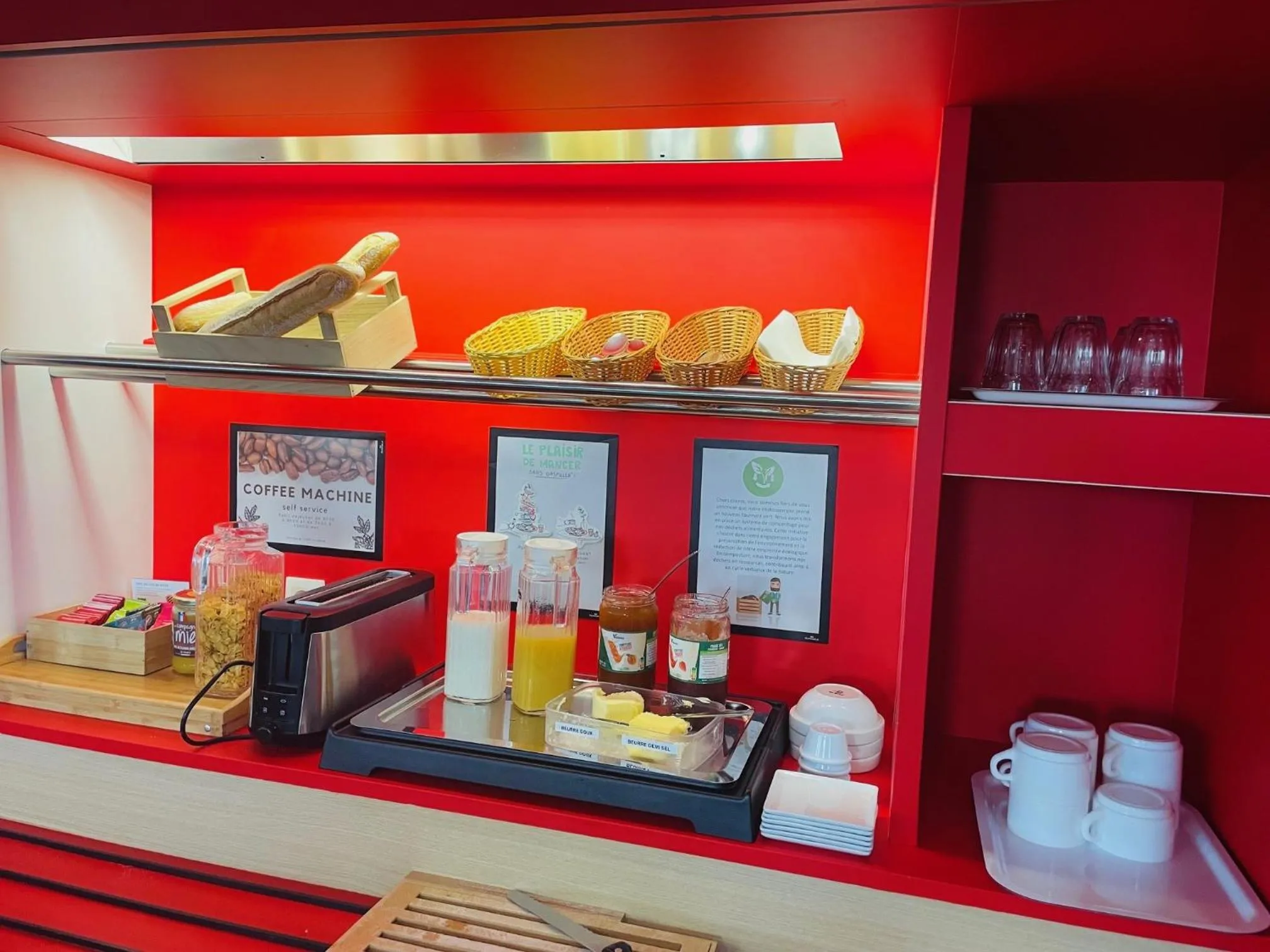 Breakfast in HôtelF1 Angoulême