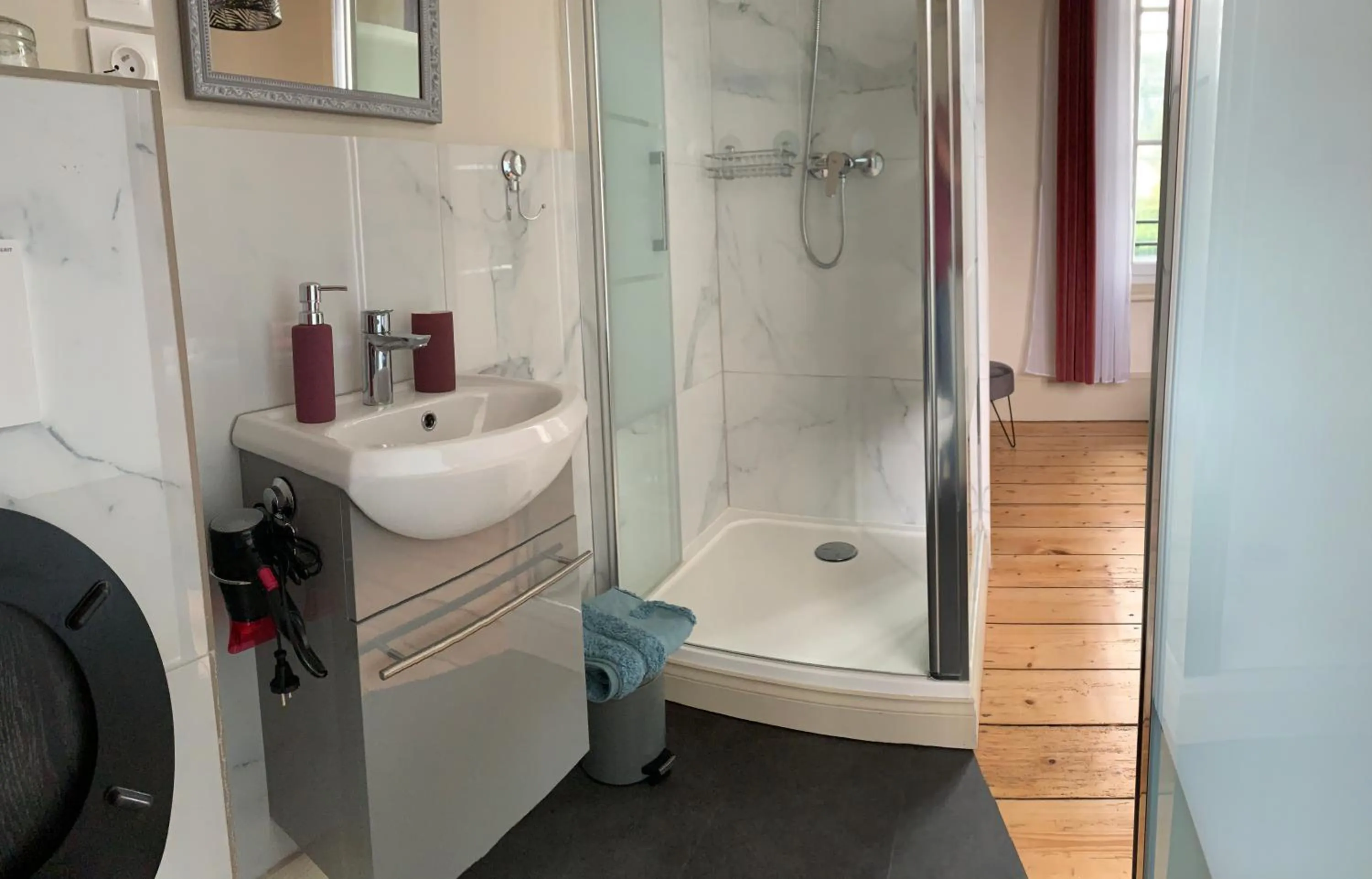 Shower in Entre Terre et Estuaire & Spa