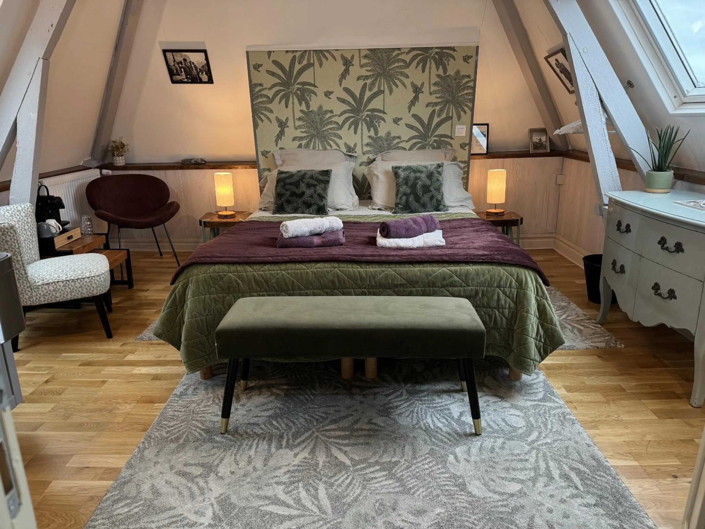 Bedroom, Bed in Entre Terre et Estuaire & Spa