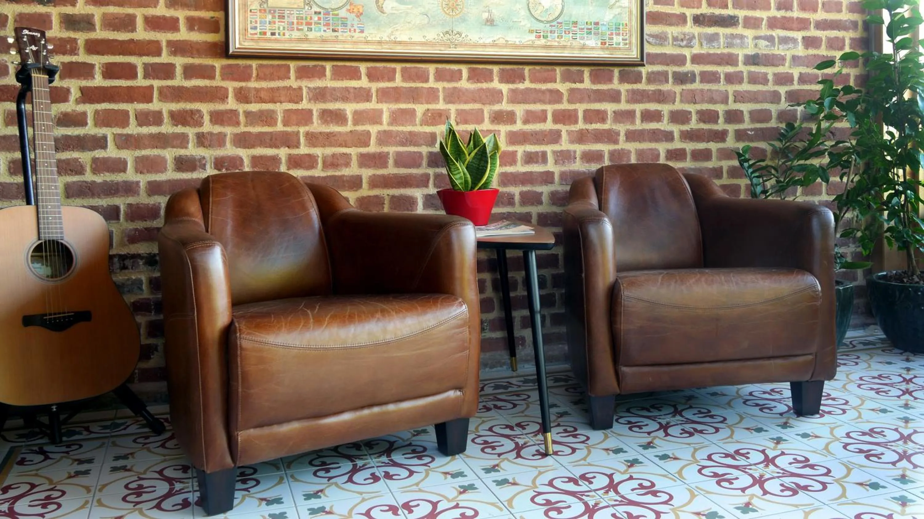 Living room in Entre Terre et Estuaire & Spa