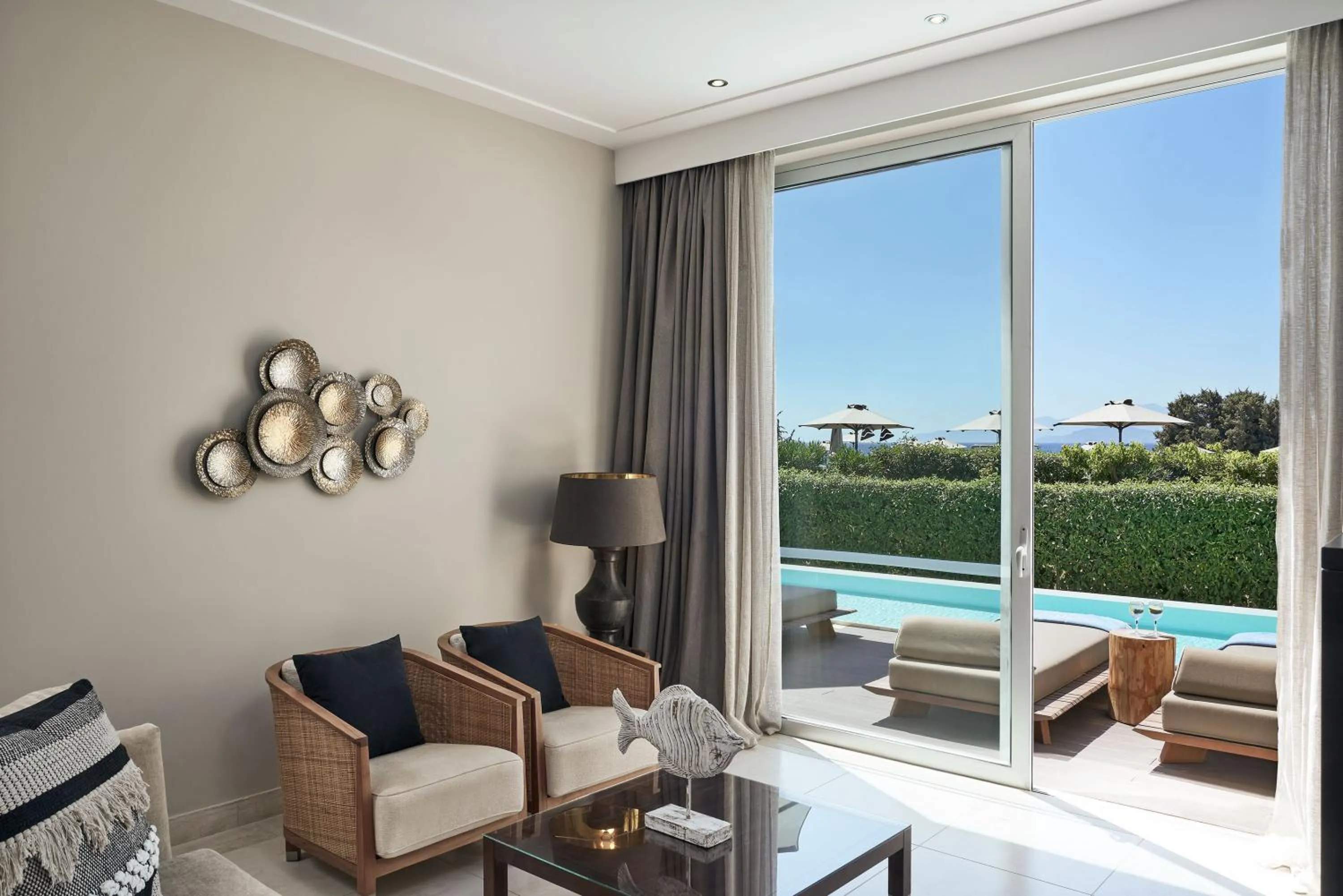 Living room in Atlantica Belvedere Resort - Adults Only