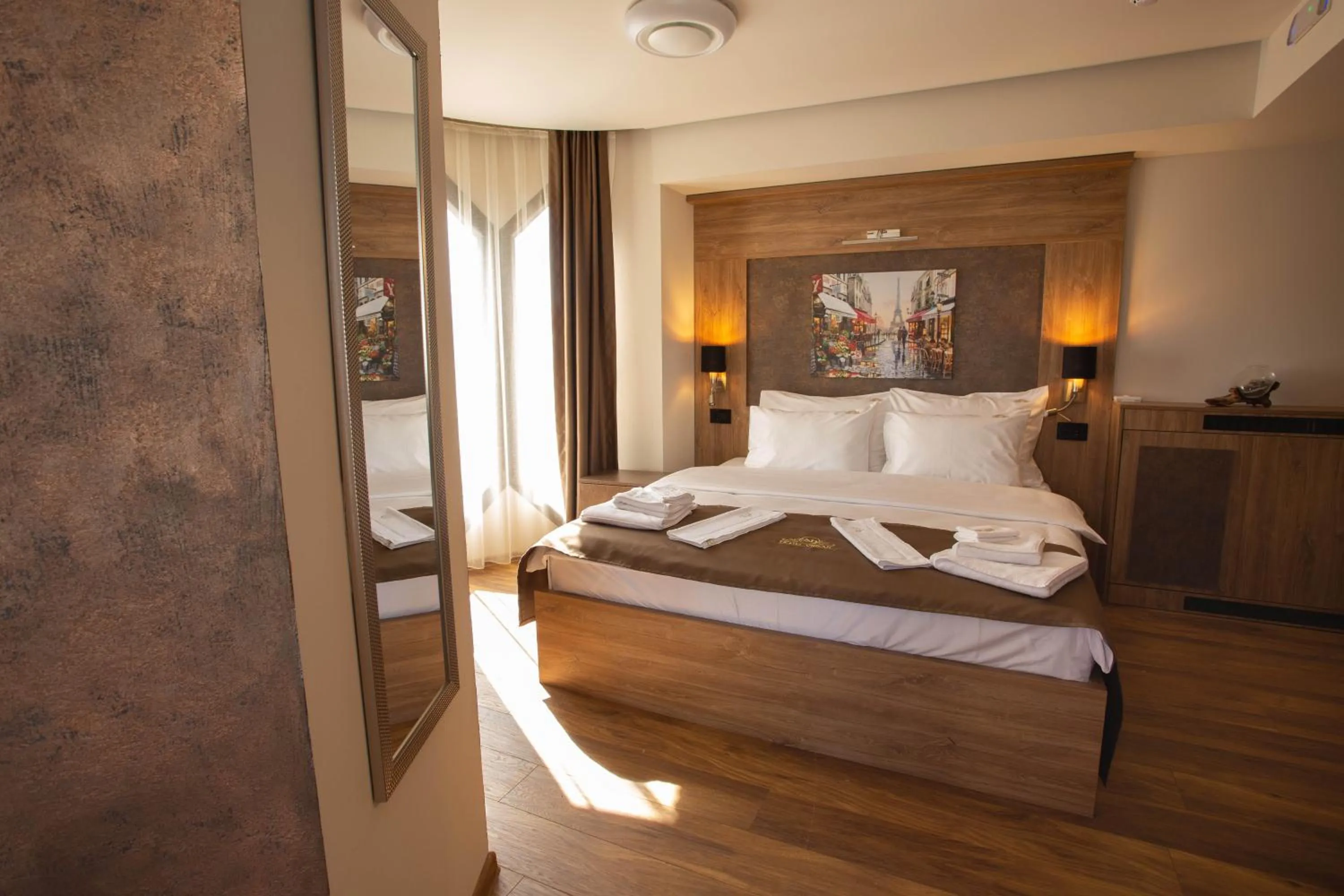 Bed in Hotel Vrbak ND