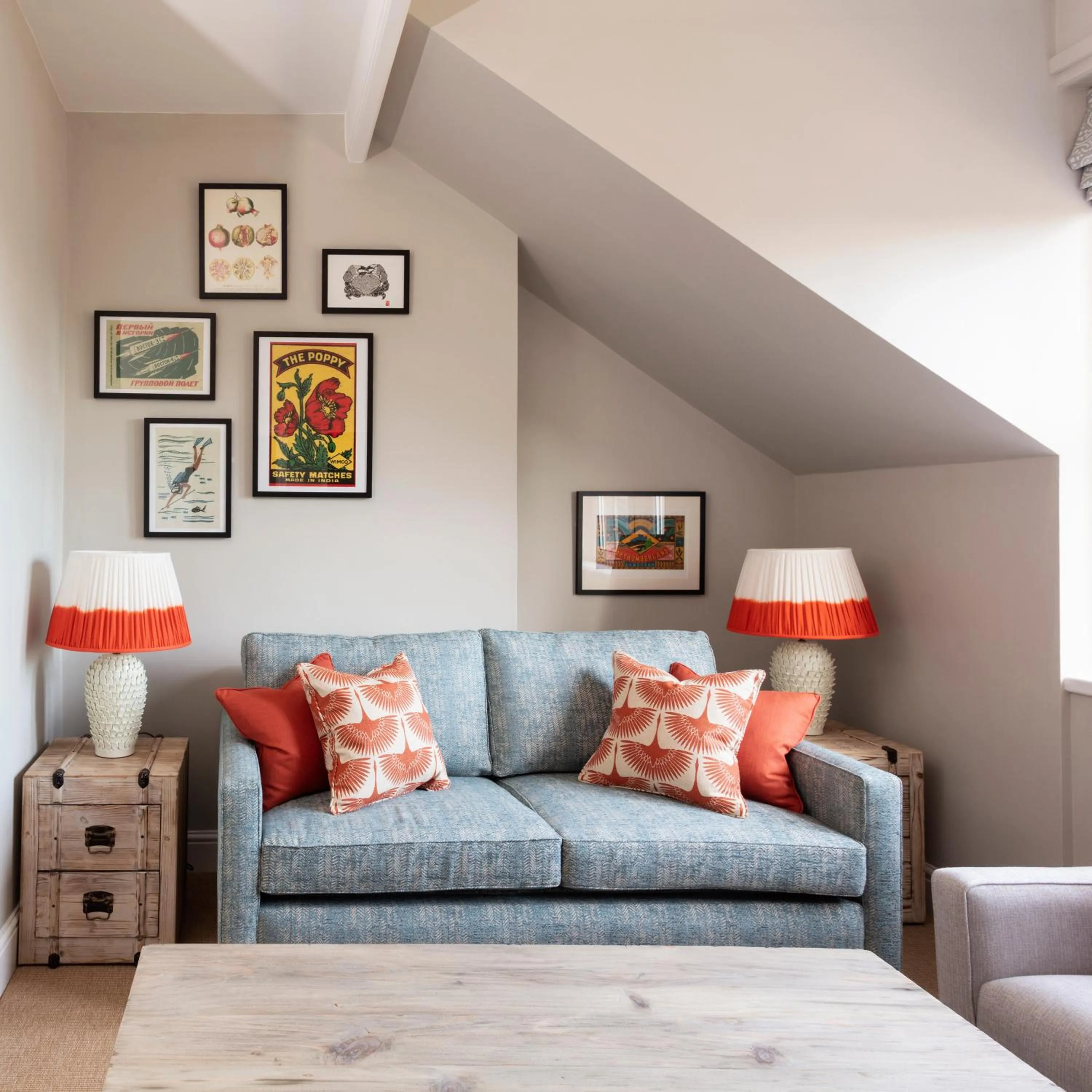 Bed in The Whittling House