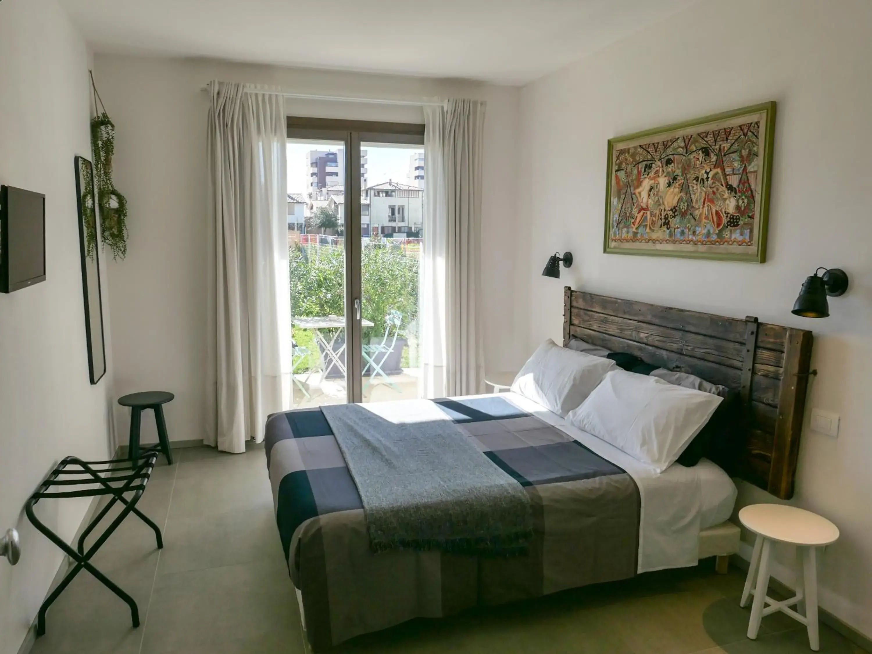Double Room with Patio - single occupancy in B&B Ramerino Double Room with Patio - single occupancy in B&B Ramerino