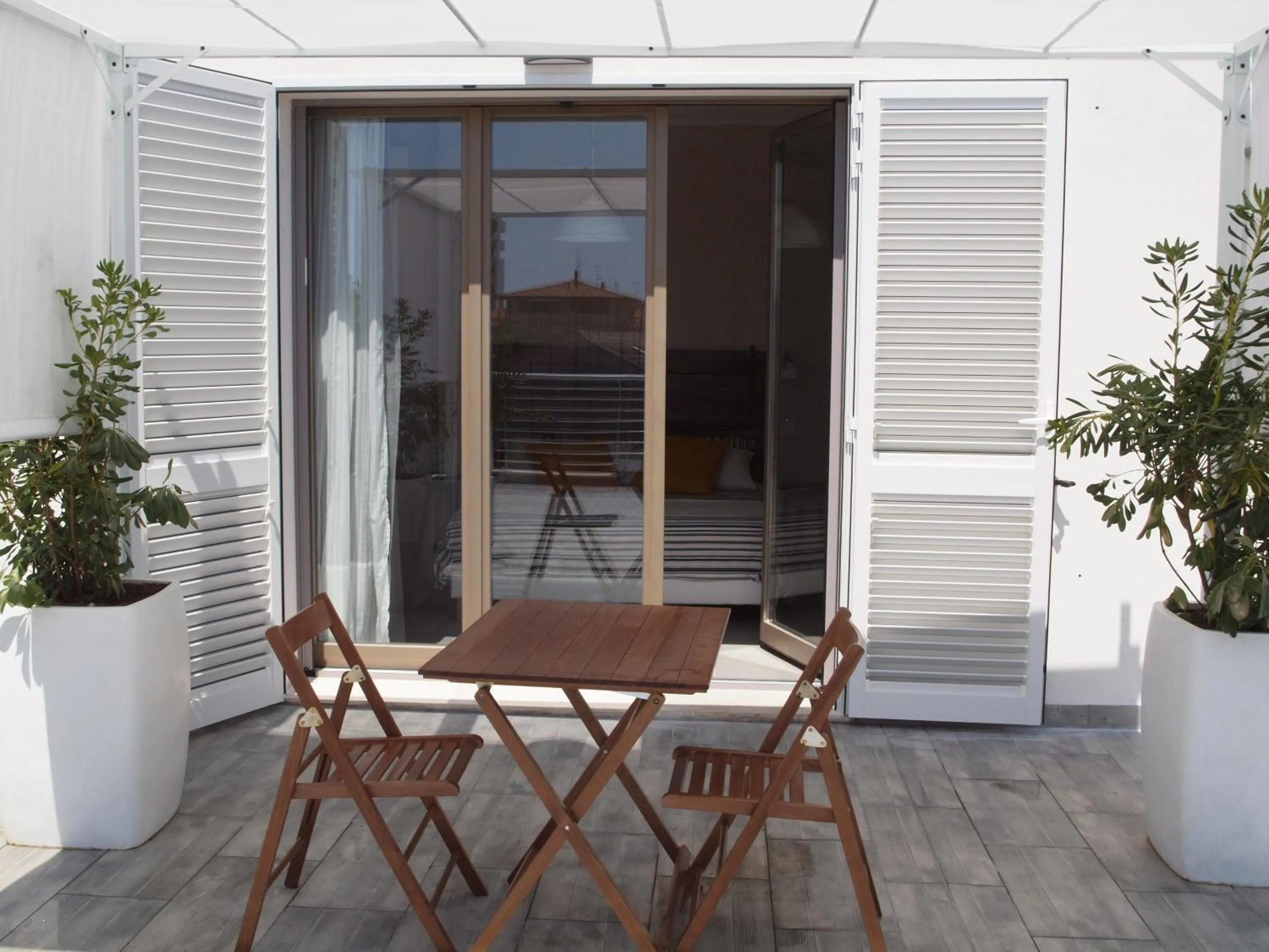 Balcony/Terrace in B&B Ramerino