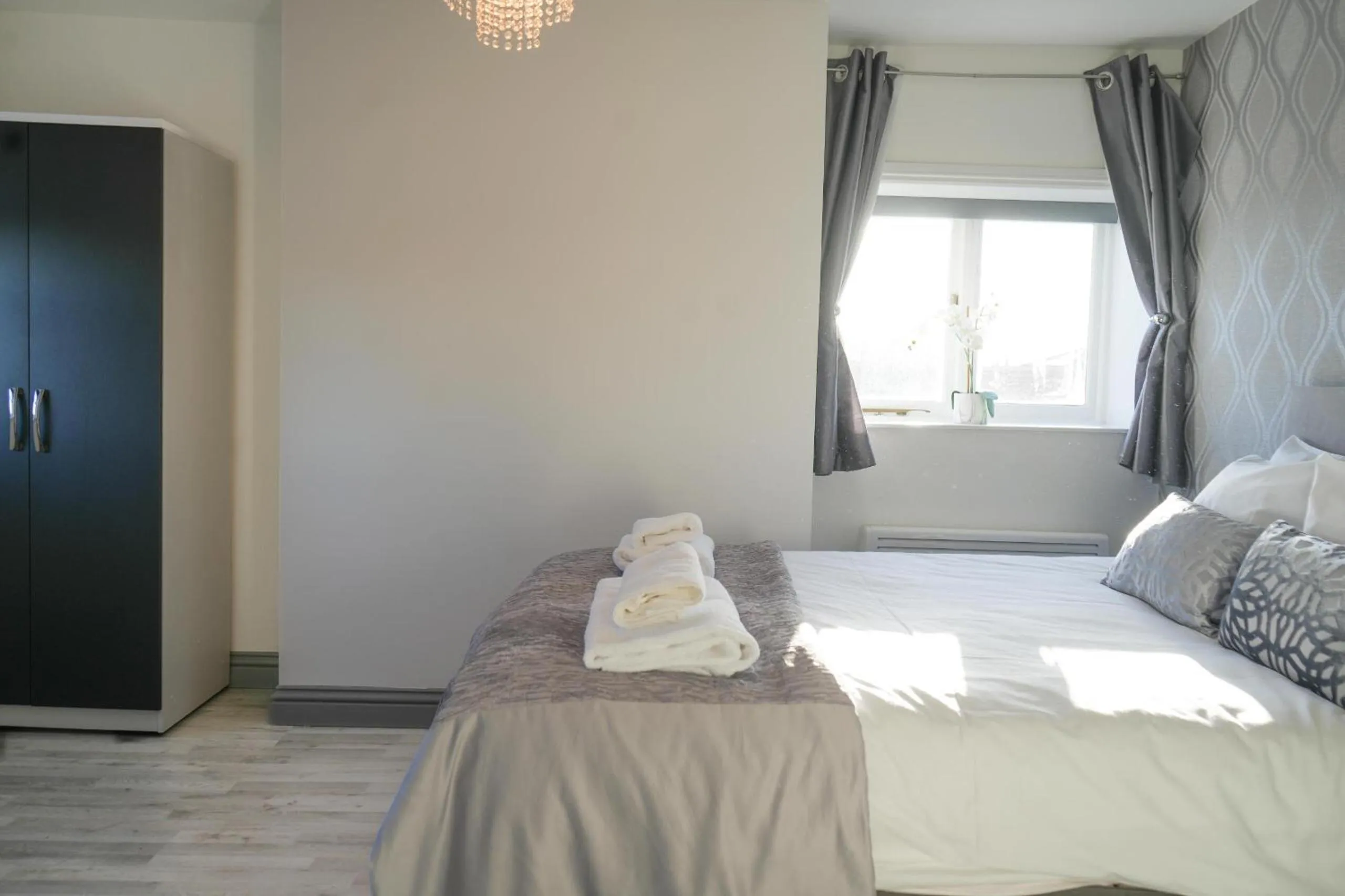 Bedroom in The Quayside Apartment Hotel