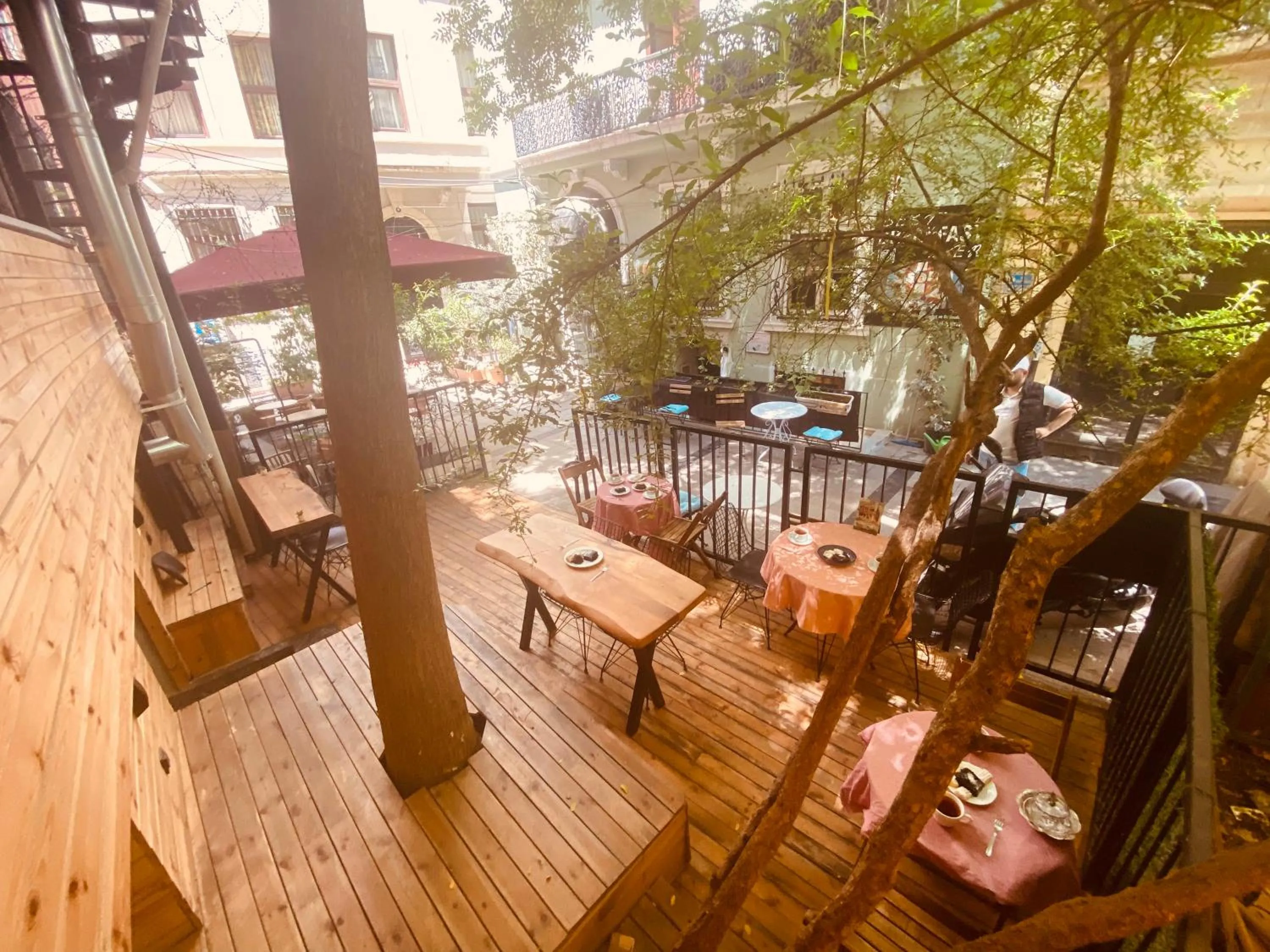 Patio in GANJ Hotel