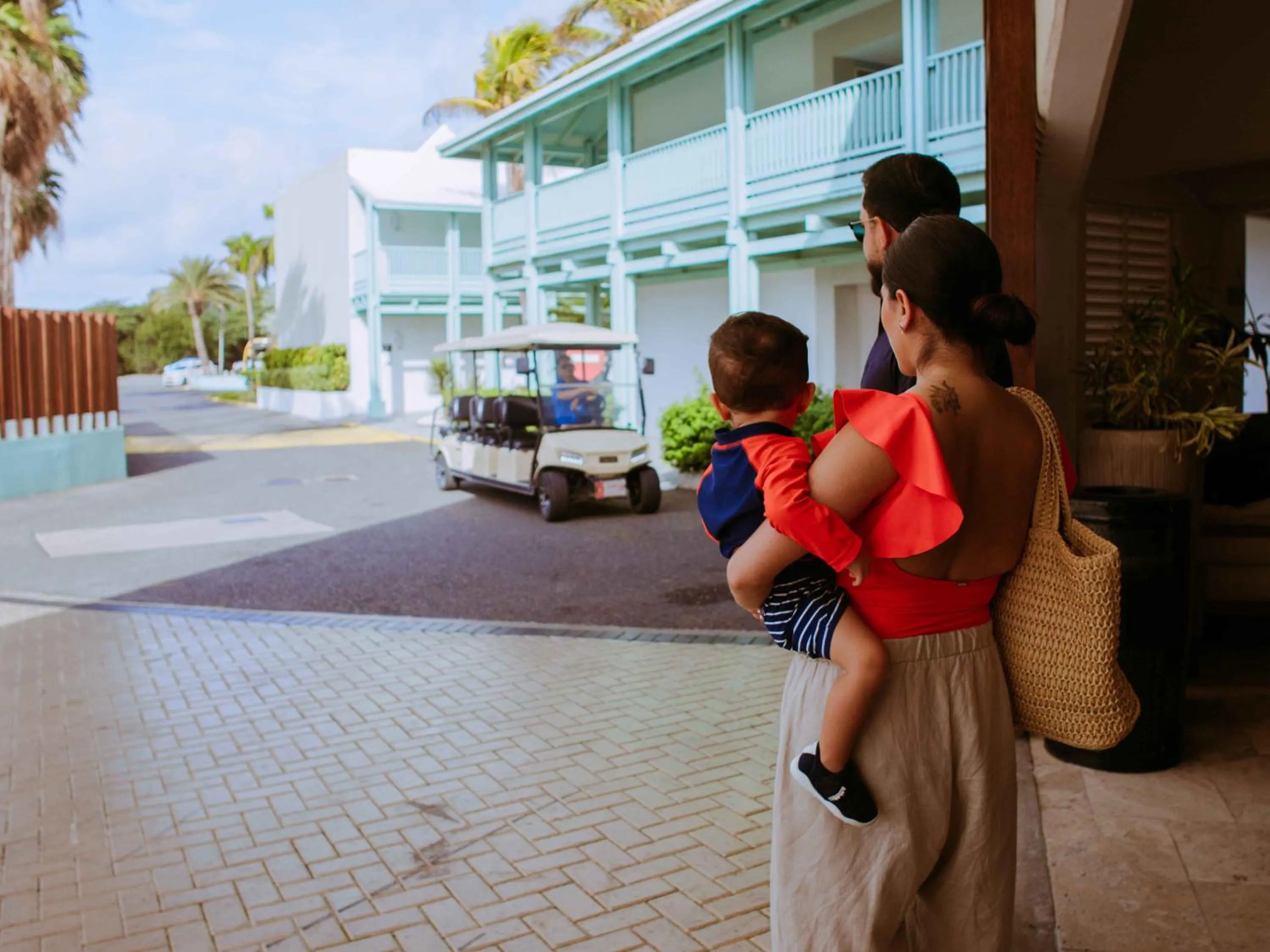 People in The Mill Resort and Suites