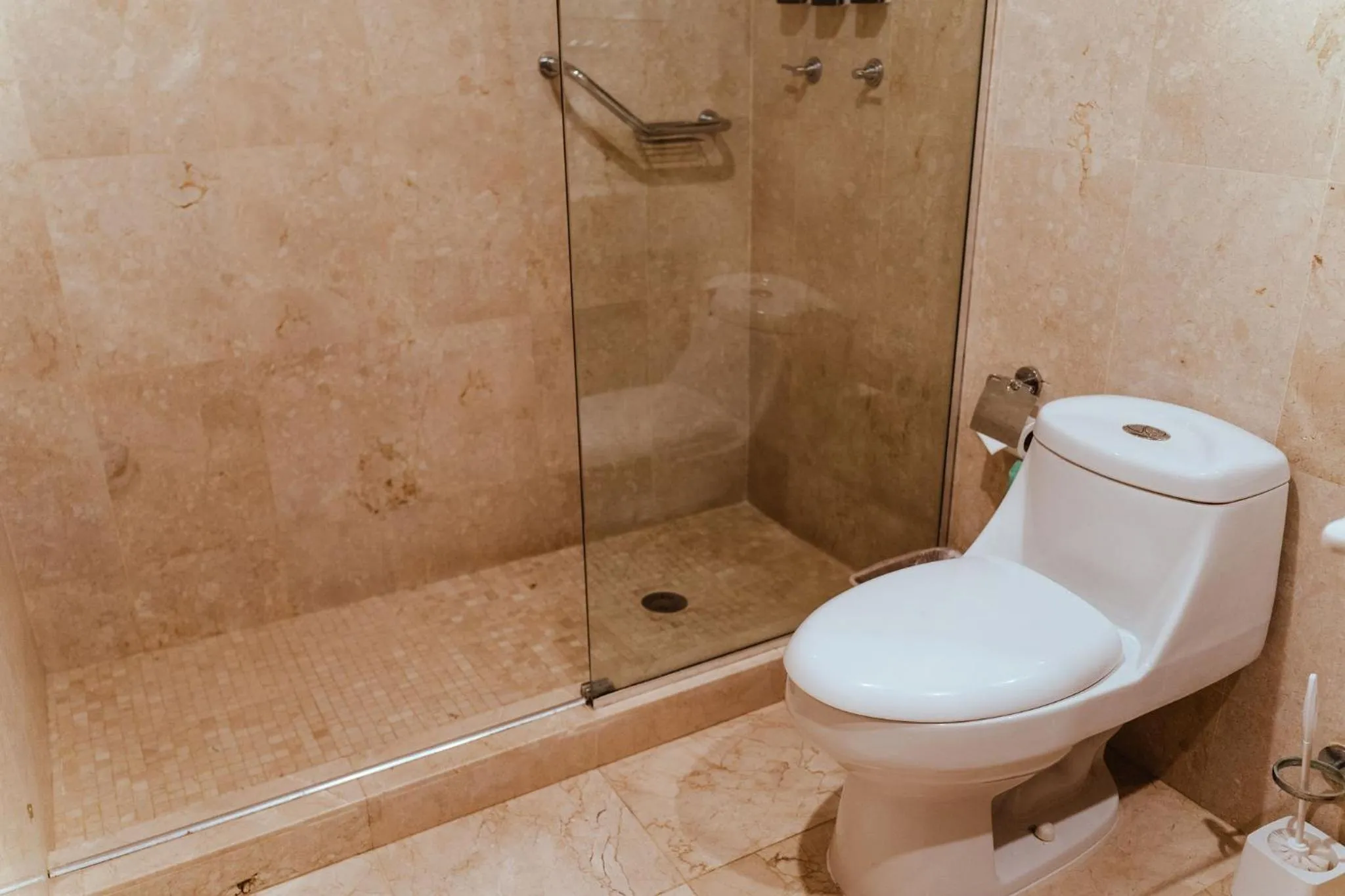 Shower in The Mill Resort and Suites