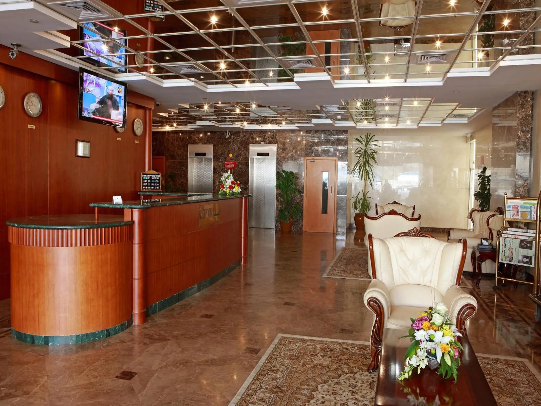 Lobby or reception in Rose Garden Hotel Apartments - Bur Dubai