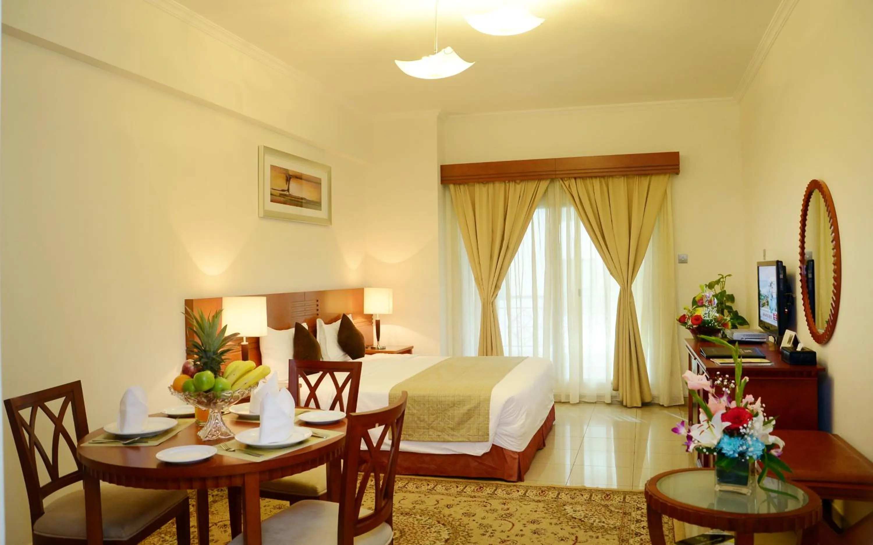 Photo of the whole room, Bed in Rose Garden Hotel Apartments - Bur Dubai