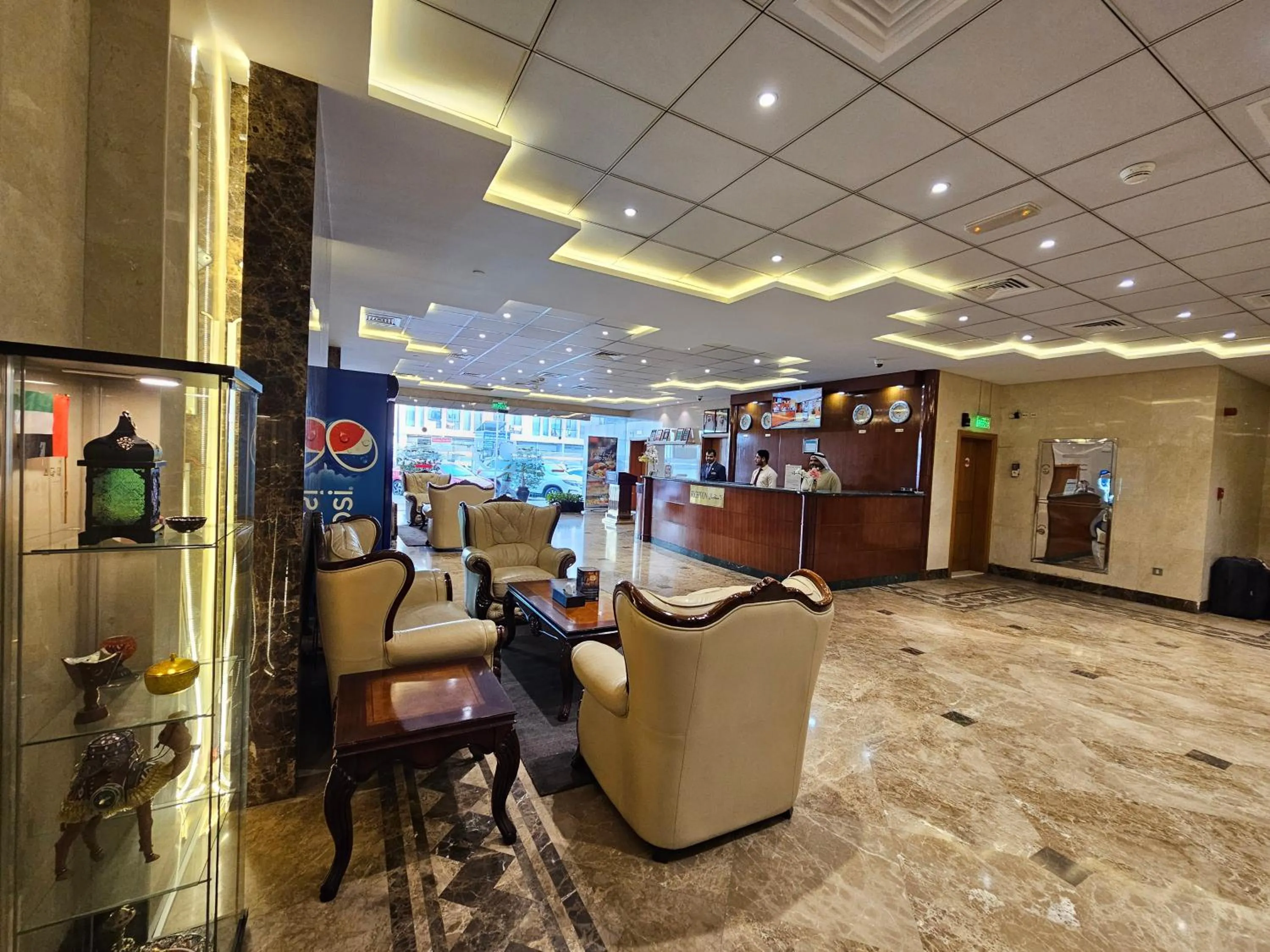 Lobby or reception in Rose Garden Hotel Apartments - Bur Dubai