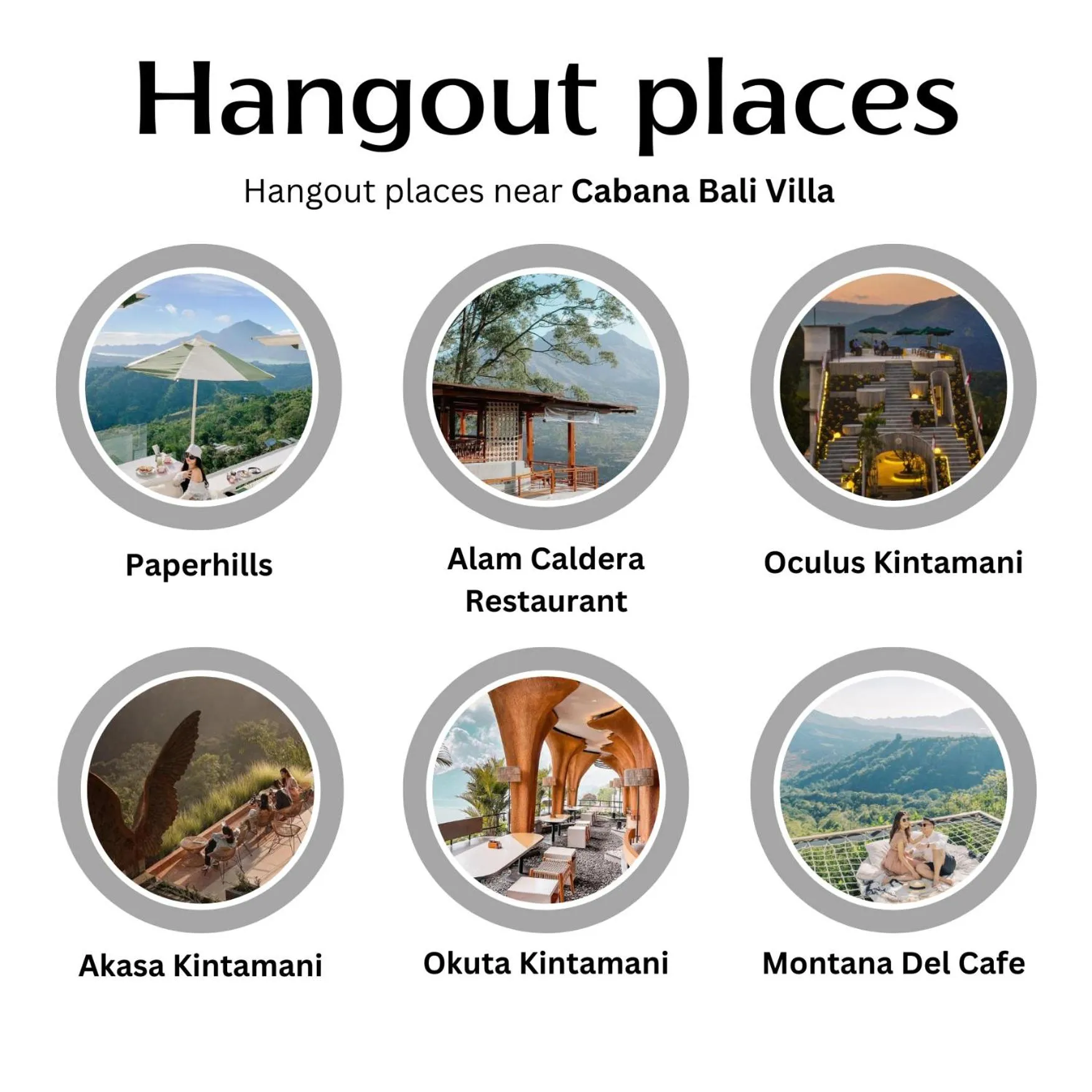 Activities in Cabana Bali Villa