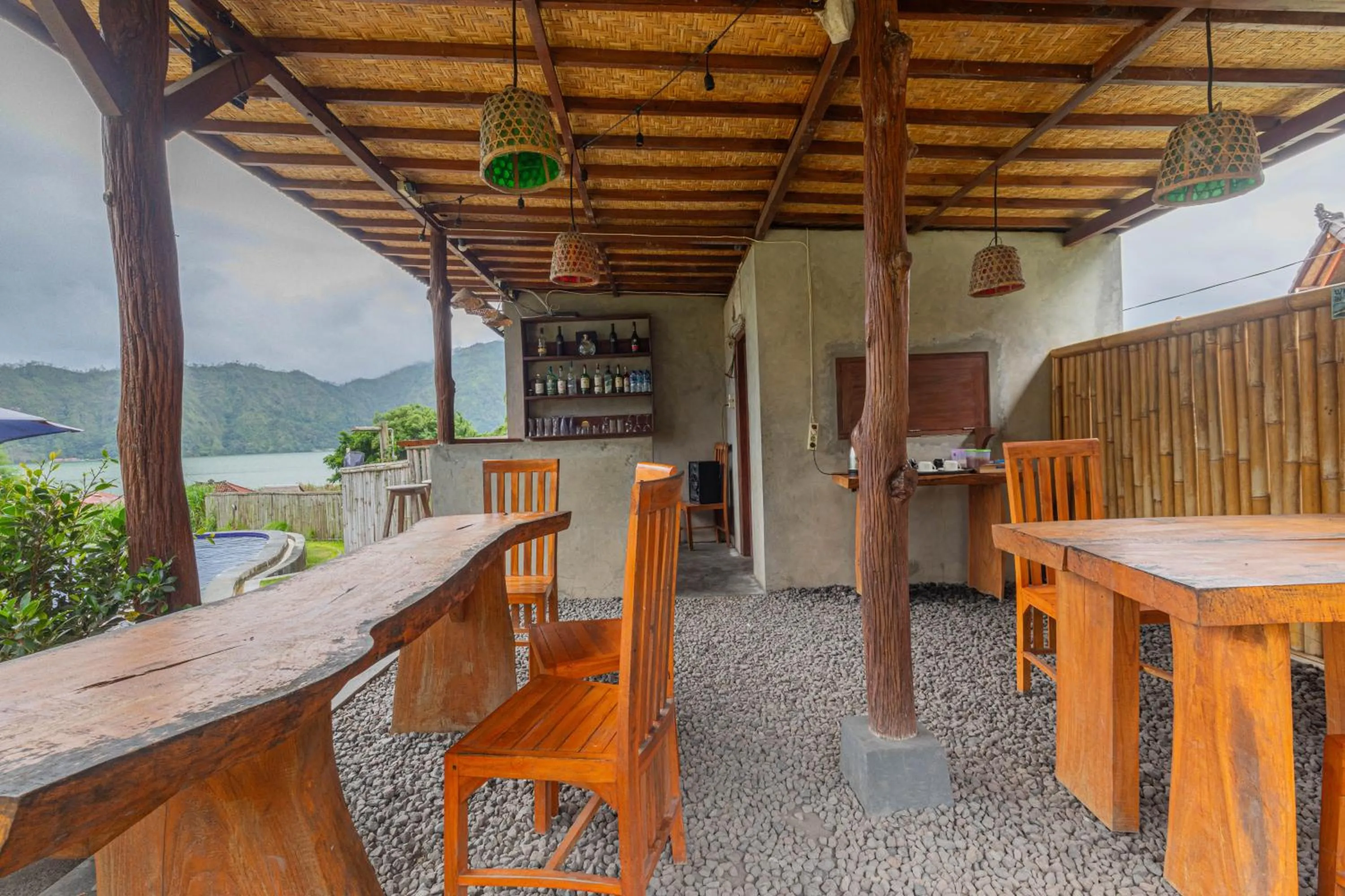 Dining area in Cabana Bali Villa
