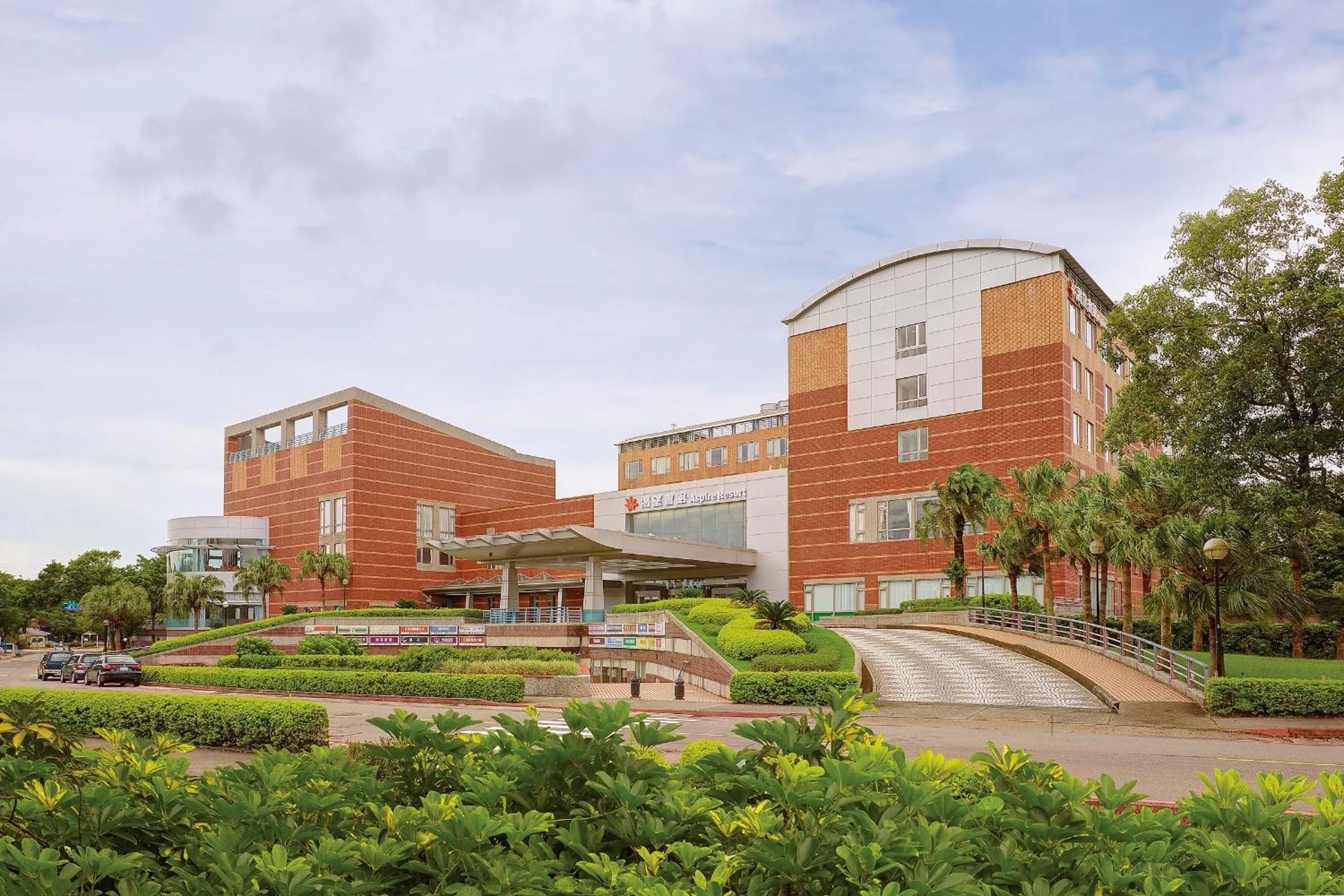 Facade/entrance in Aspire Resort
