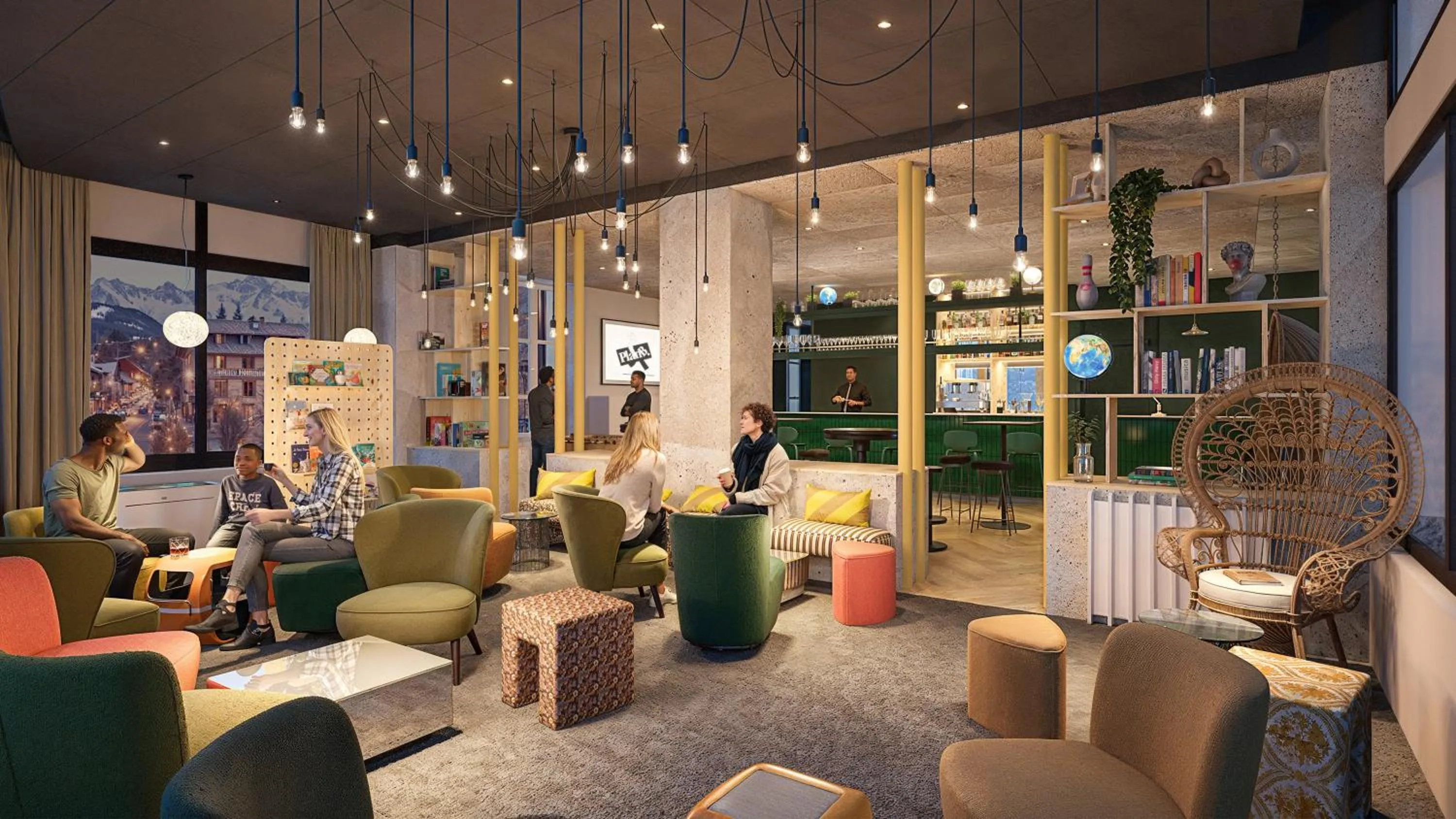 Living room in PlanB - Living Saint-Gervais