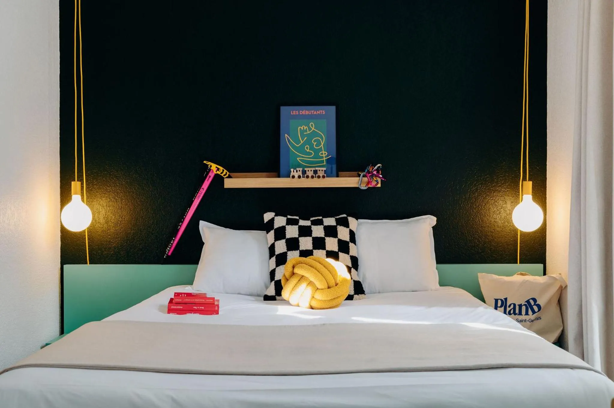 Photo of the whole room, Bed in PlanB - Living Saint-Gervais - 250m des Remontées Mécaniques