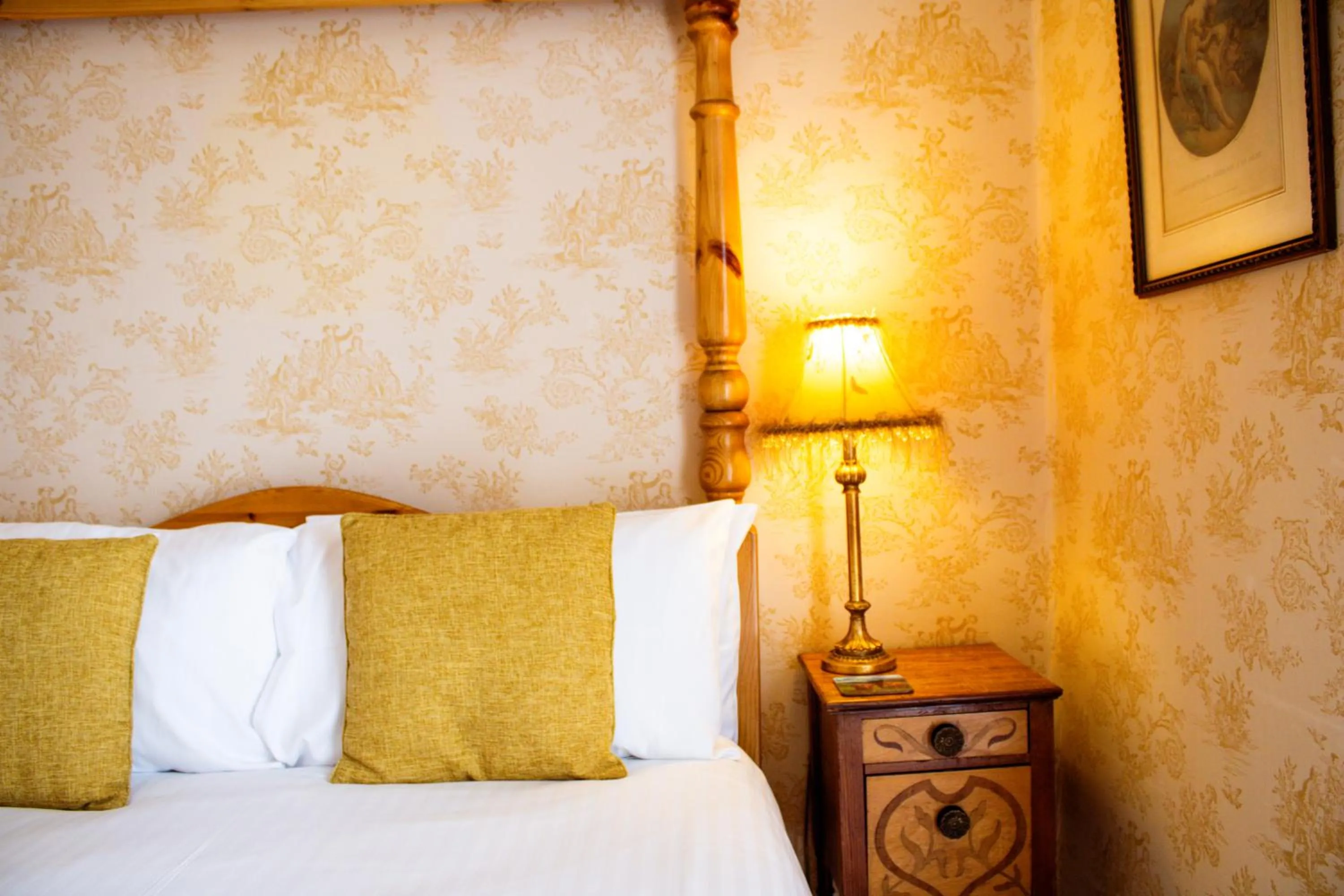 Bed in St Vincent Guest House