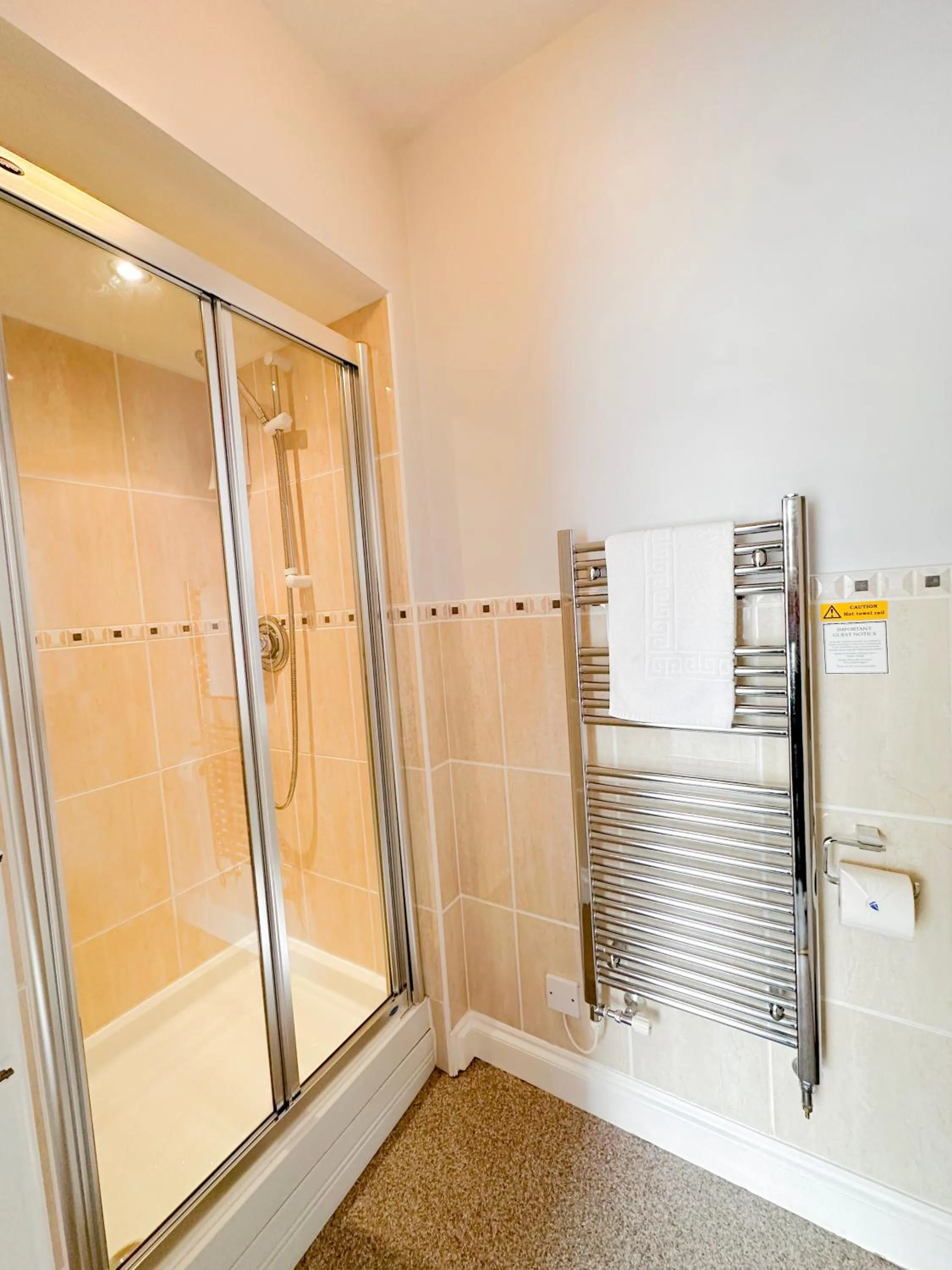 Shower in St Vincent Guest House