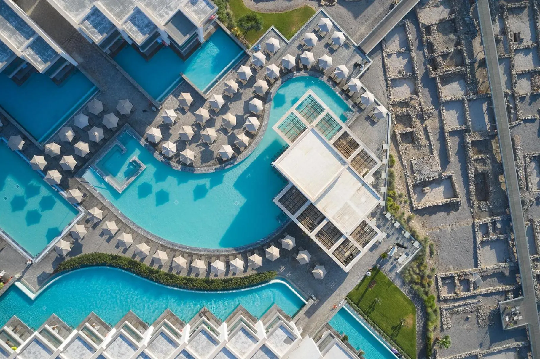 Property building in Atlantica Dreams Resort