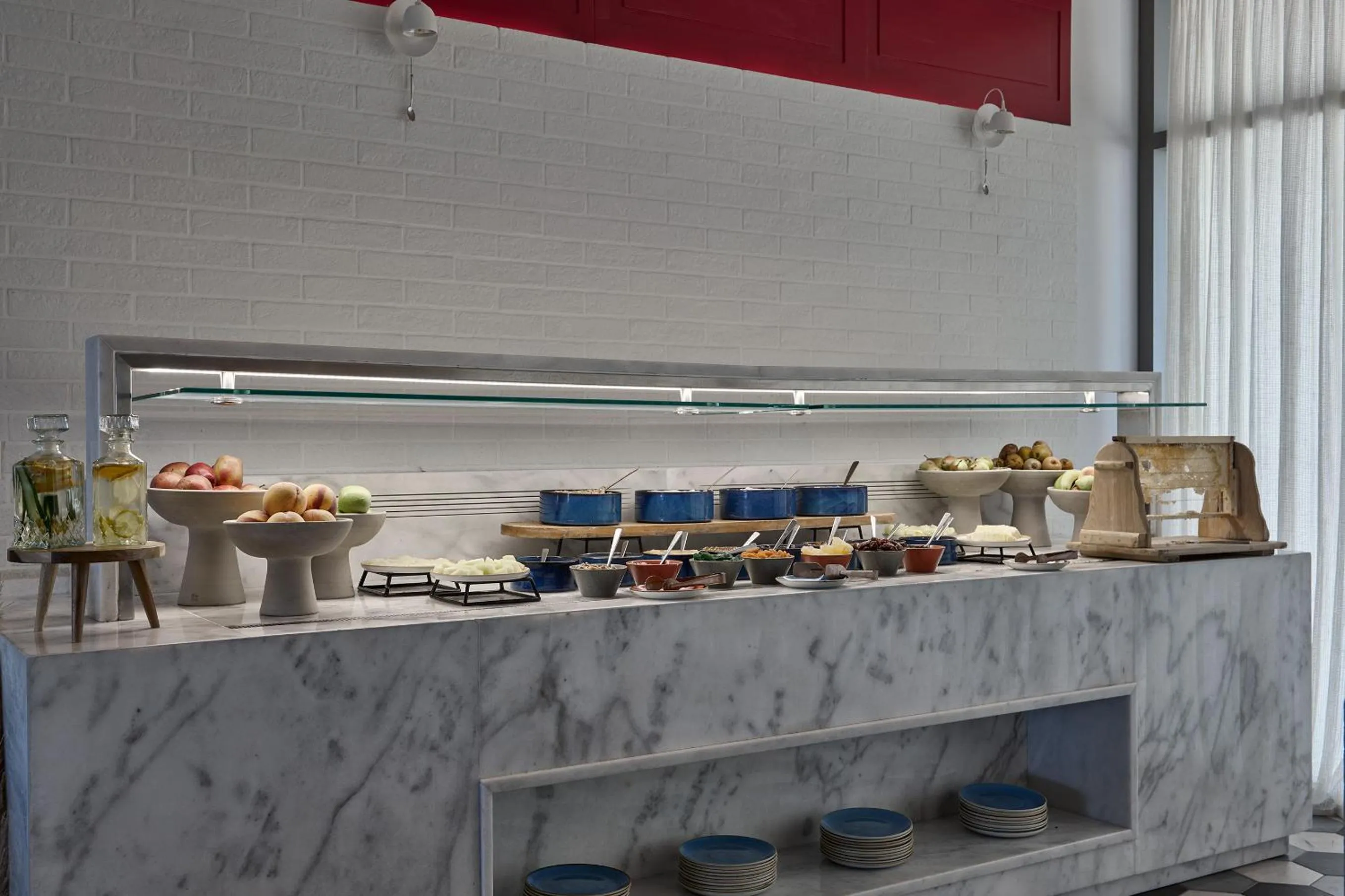 Buffet breakfast in Atlantica Dreams Resort